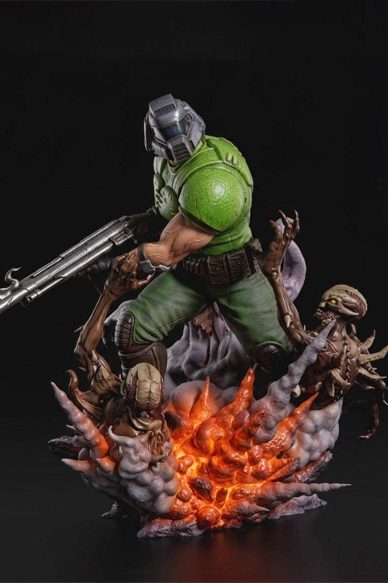 Doom Slayer | Фанатський арт DOOM: The Dark Ages | Повністю магнітна колекційна фігурка