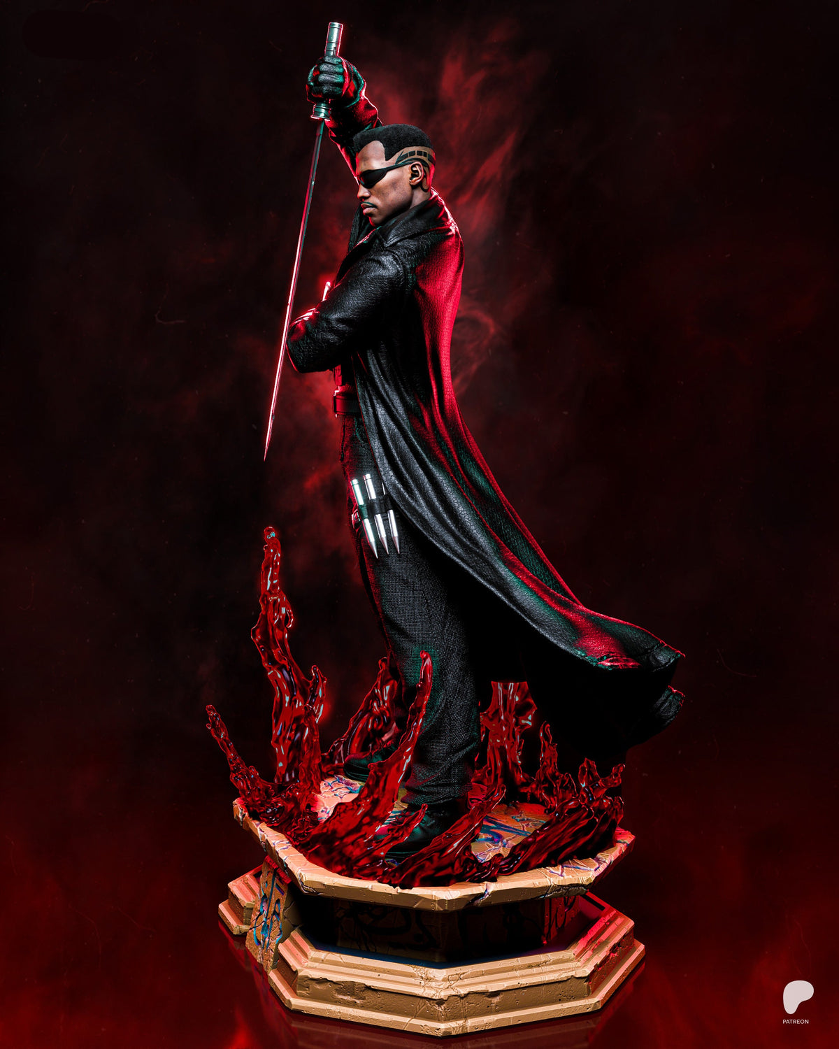 Blade | Marvel Comics / Movies | Fan Art | Fully Magnetized Figurine
