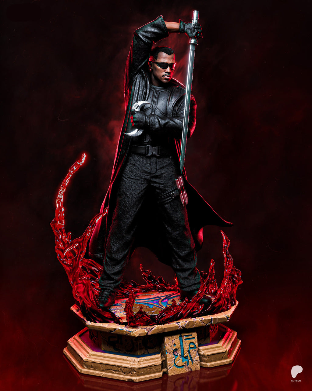 Blade | Marvel Comics / Movies | Fan Art | Fully Magnetized Figurine
