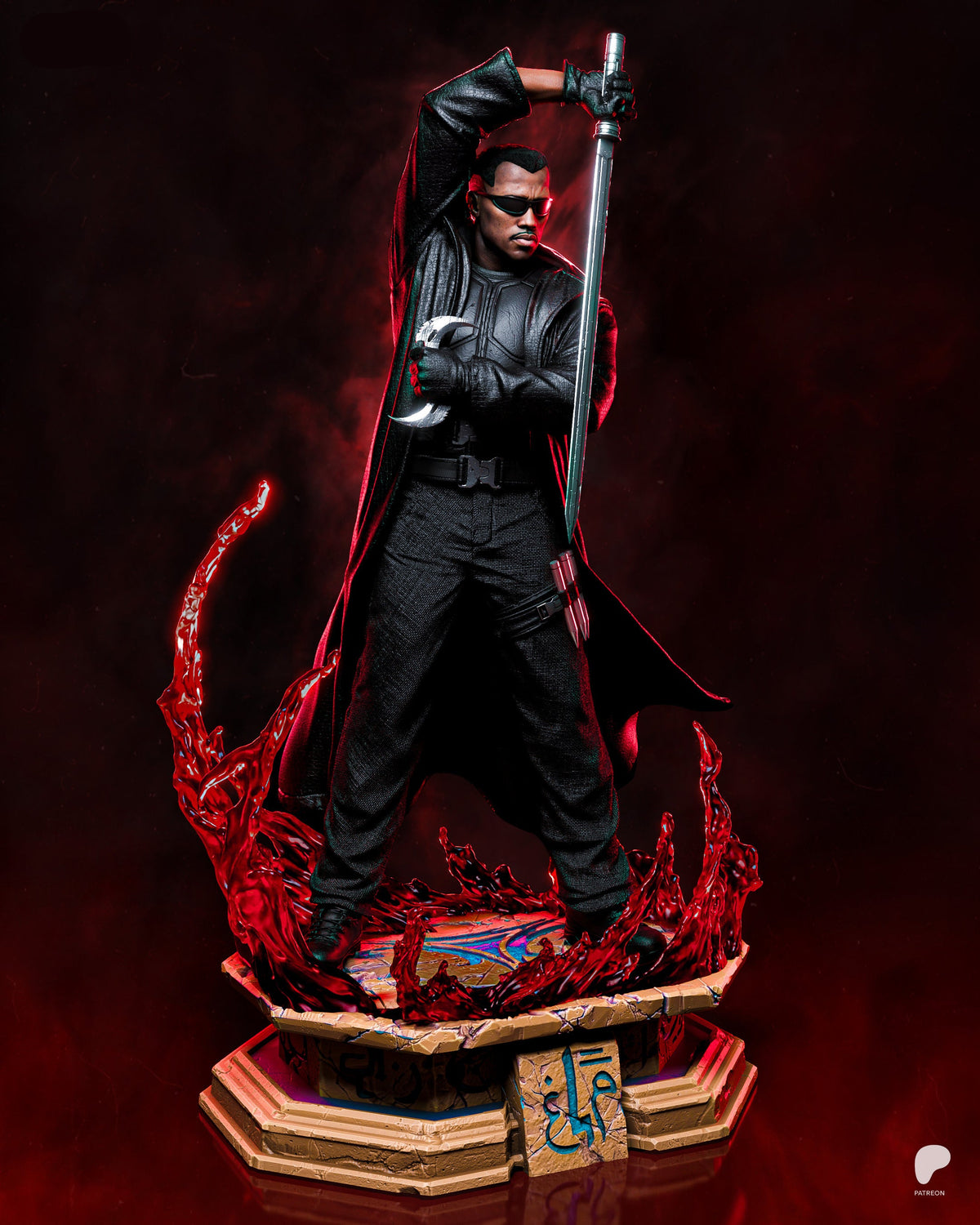 Blade | Marvel Comics / Movies | Fan Art | Fully Magnetized Figurine