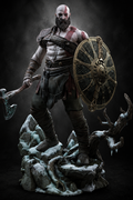 Kratos | God of War | Fan Art – Fully Magnetized Hand-Painted Figure