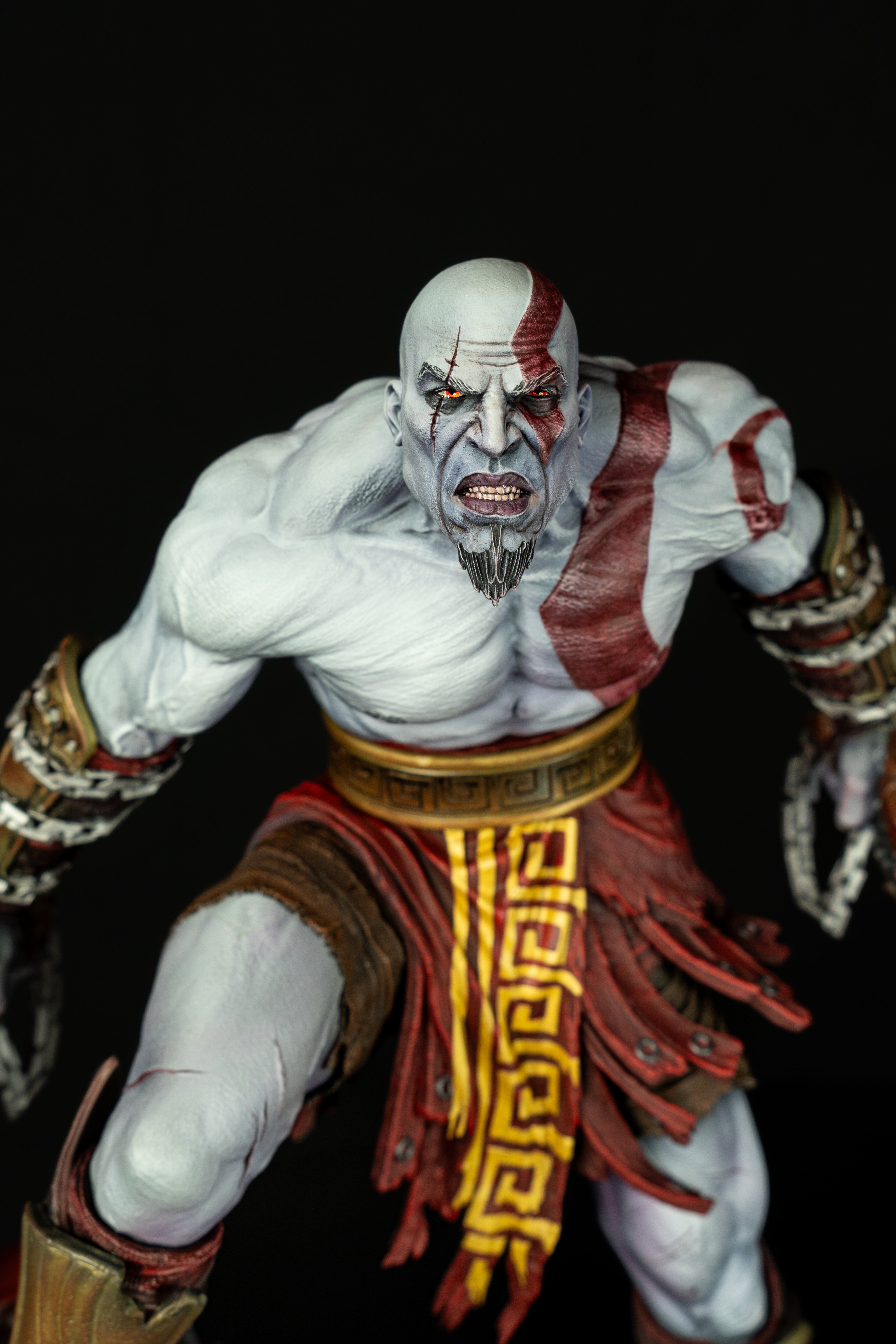 Kratos | God of War | Fan Art – Fully Magnetized Hand-Painted Figure