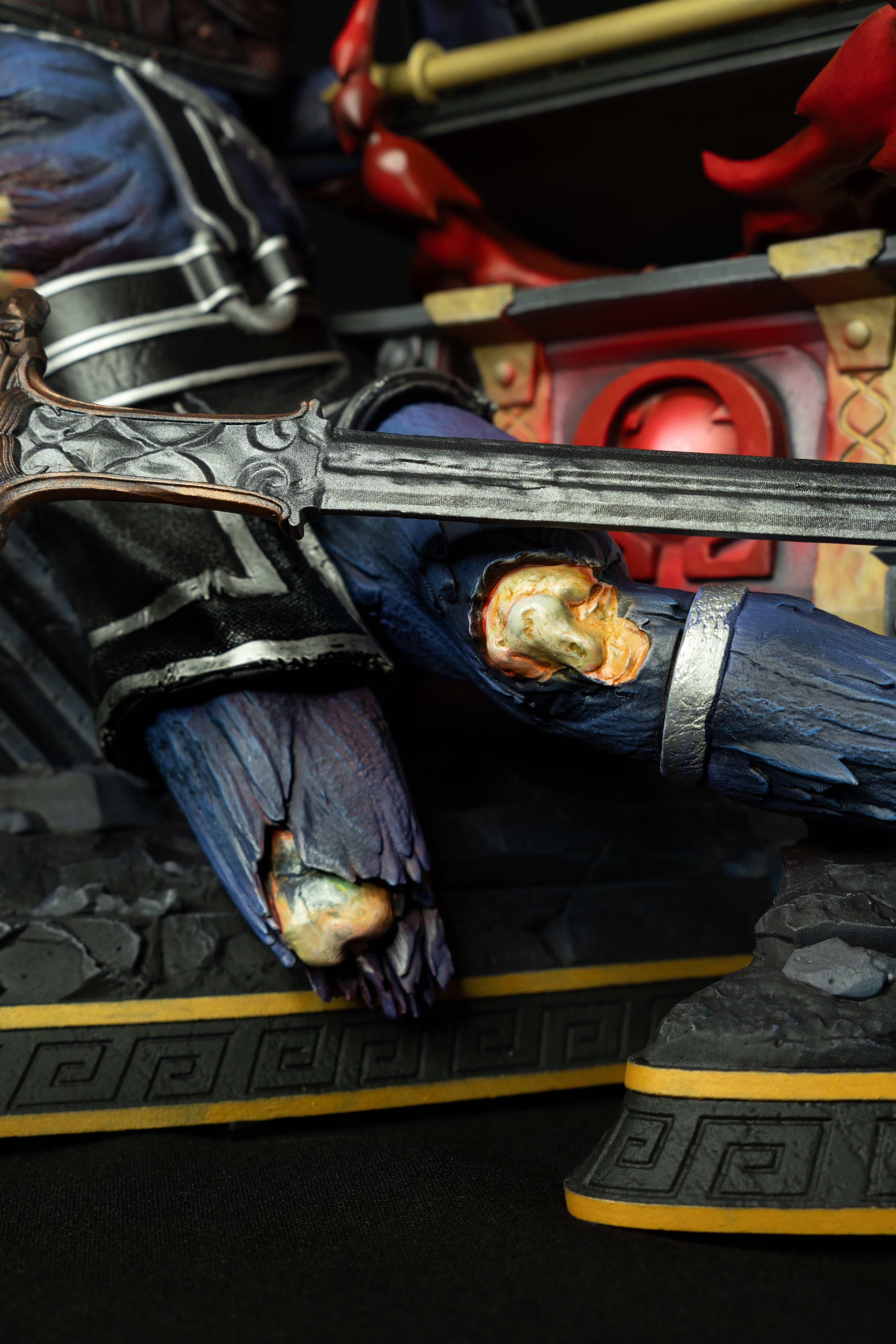 Kratos | God of War | Fan Art – Fully Magnetized Hand-Painted Figure