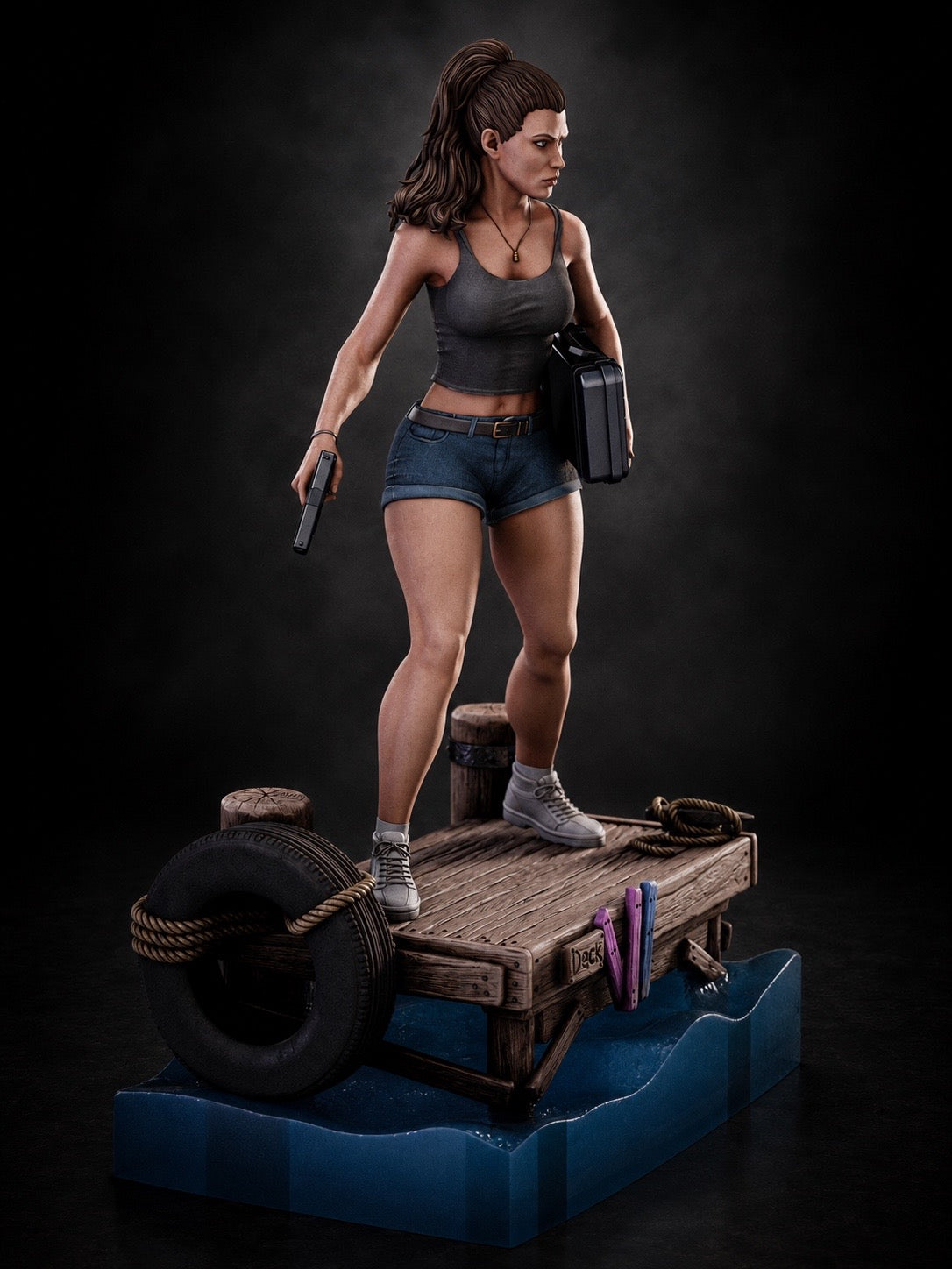 Lucia | Grand Theft Auto VI | Fan Art | Fully Magnetized Collectible Figurine