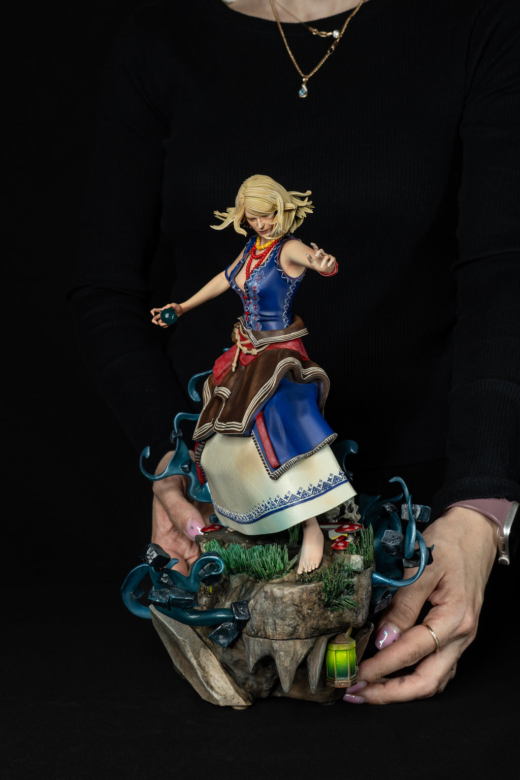 Keira Metz | The Witcher Fan Art | Fully Magnetized Collectible Figurine⁠