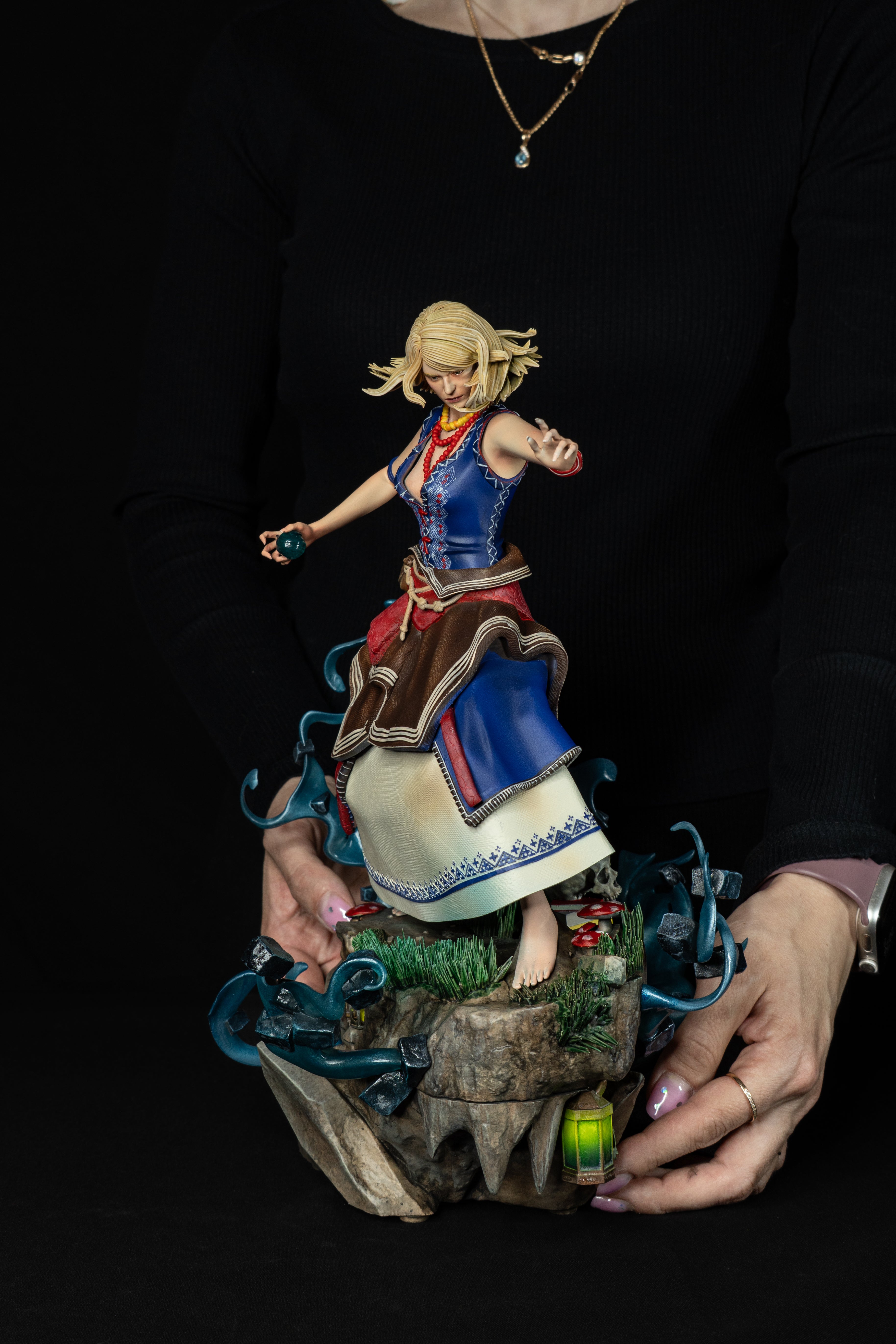 Keira Metz | The Witcher Fan Art | Fully Magnetized Collectible Figurine⁠
