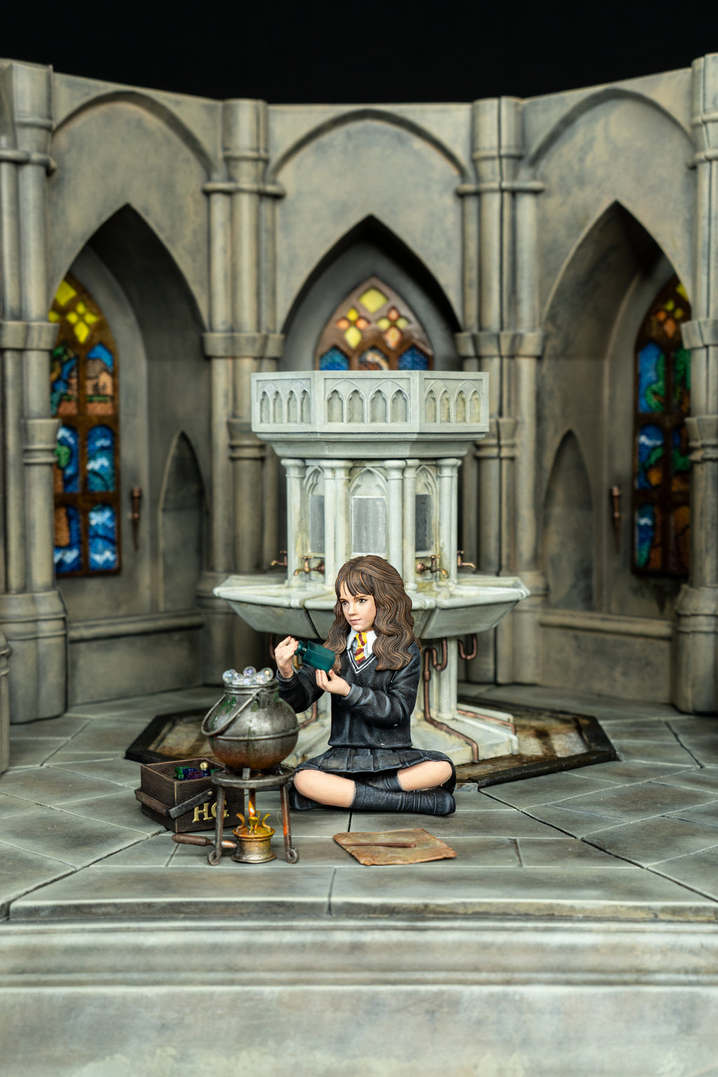Hermione — Exclusive Custom Commission Diorama