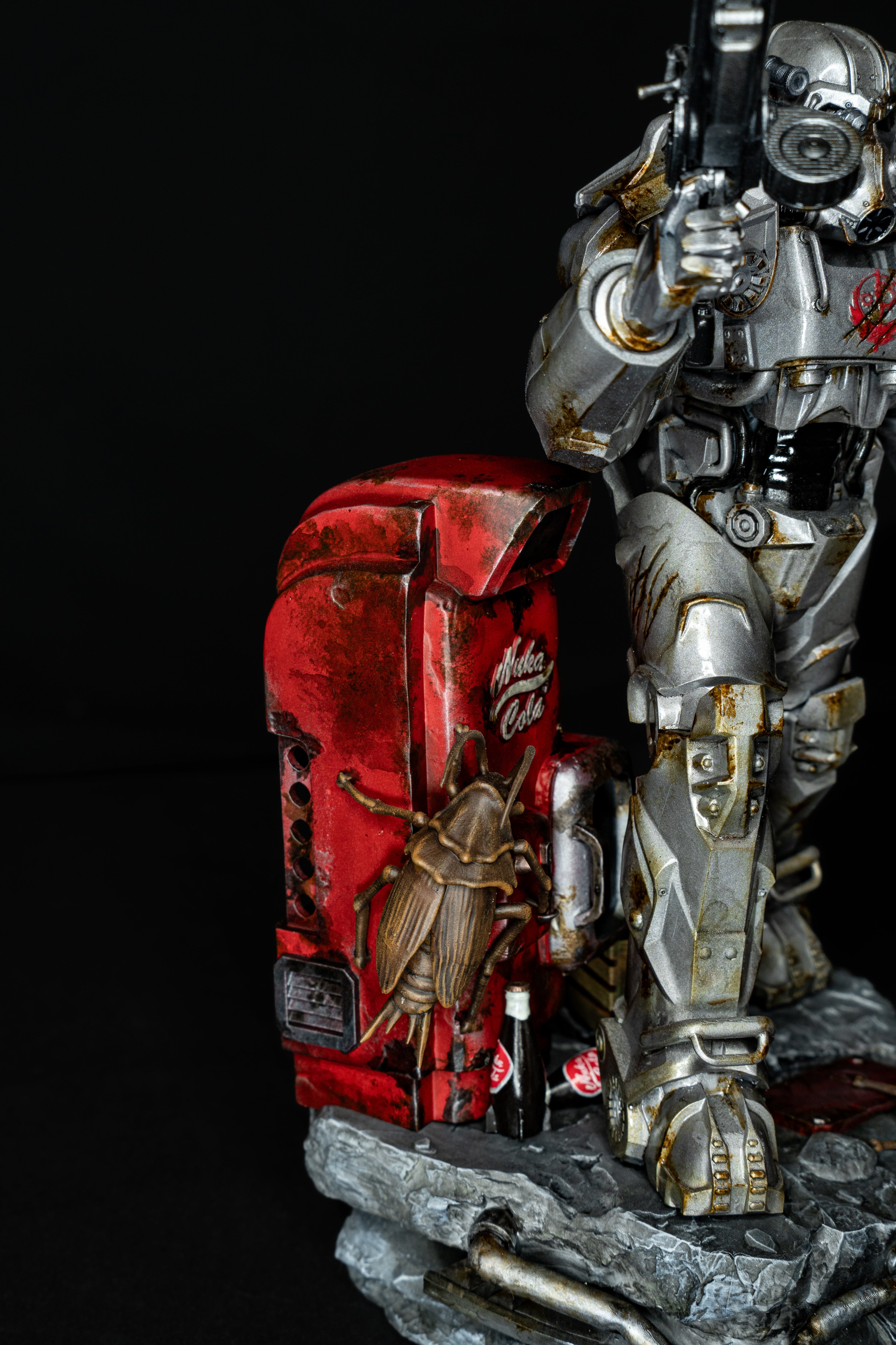 Collectible Fallout Power Armor Fully Magnetised Figurine | Fallout | Fan Art
