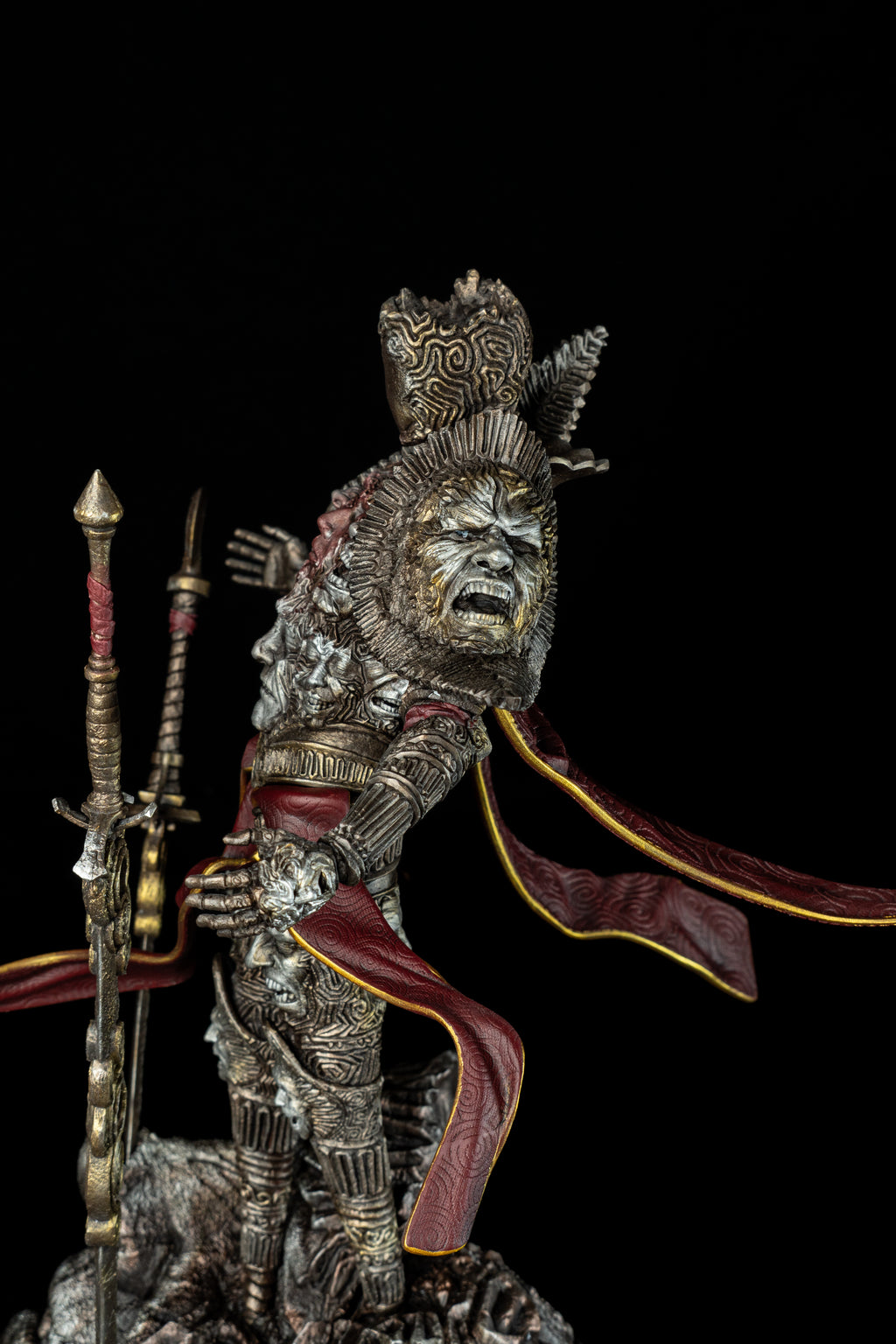 Mask Keeper Visage Premium Fan Art Figurine – Clair Obscur: Expedition 33 Diorama