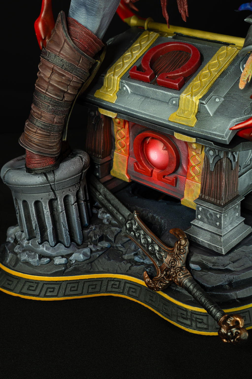 Kratos | God of War | Fan Art – Fully Magnetized Hand-Painted Figure
