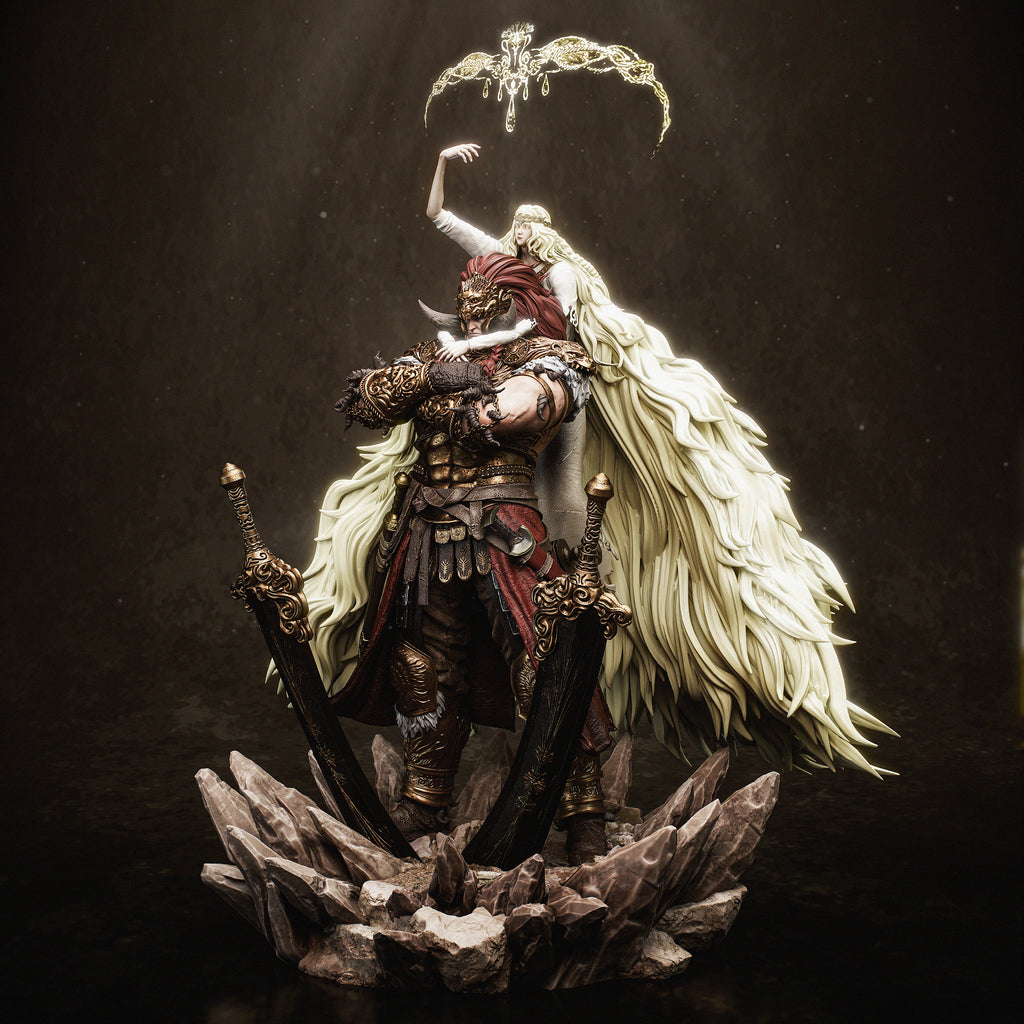 Radahn & Miquella | Elden Ring | Fan Art | Fully Magnetized Collectible Diorama