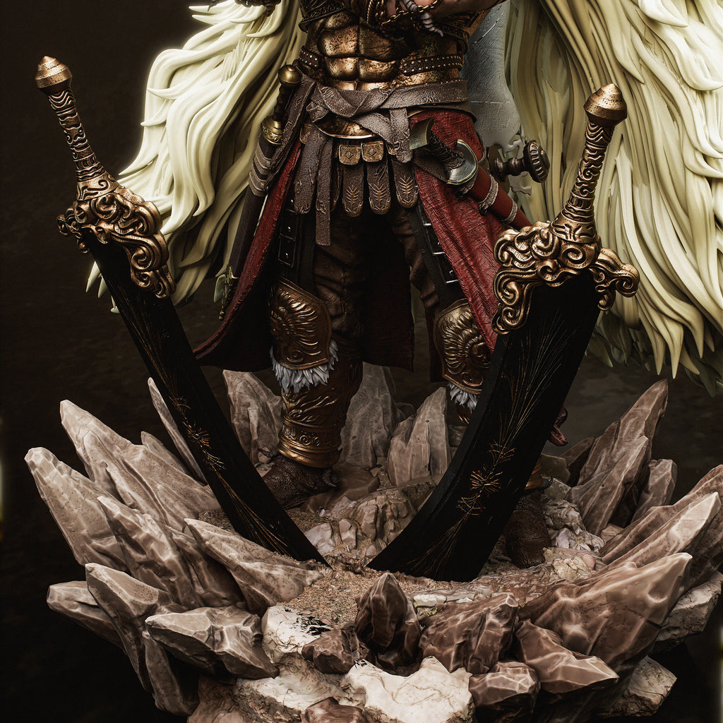 Radahn & Miquella | Elden Ring | Fan Art | Fully Magnetized Collectible Diorama