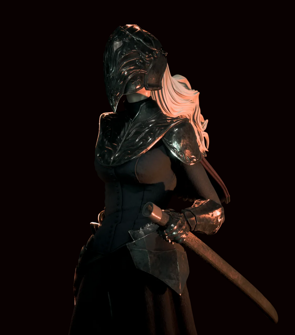 Yuria of Londor | Dark Souls III | Fan Art | Fully Magnetized Figurine