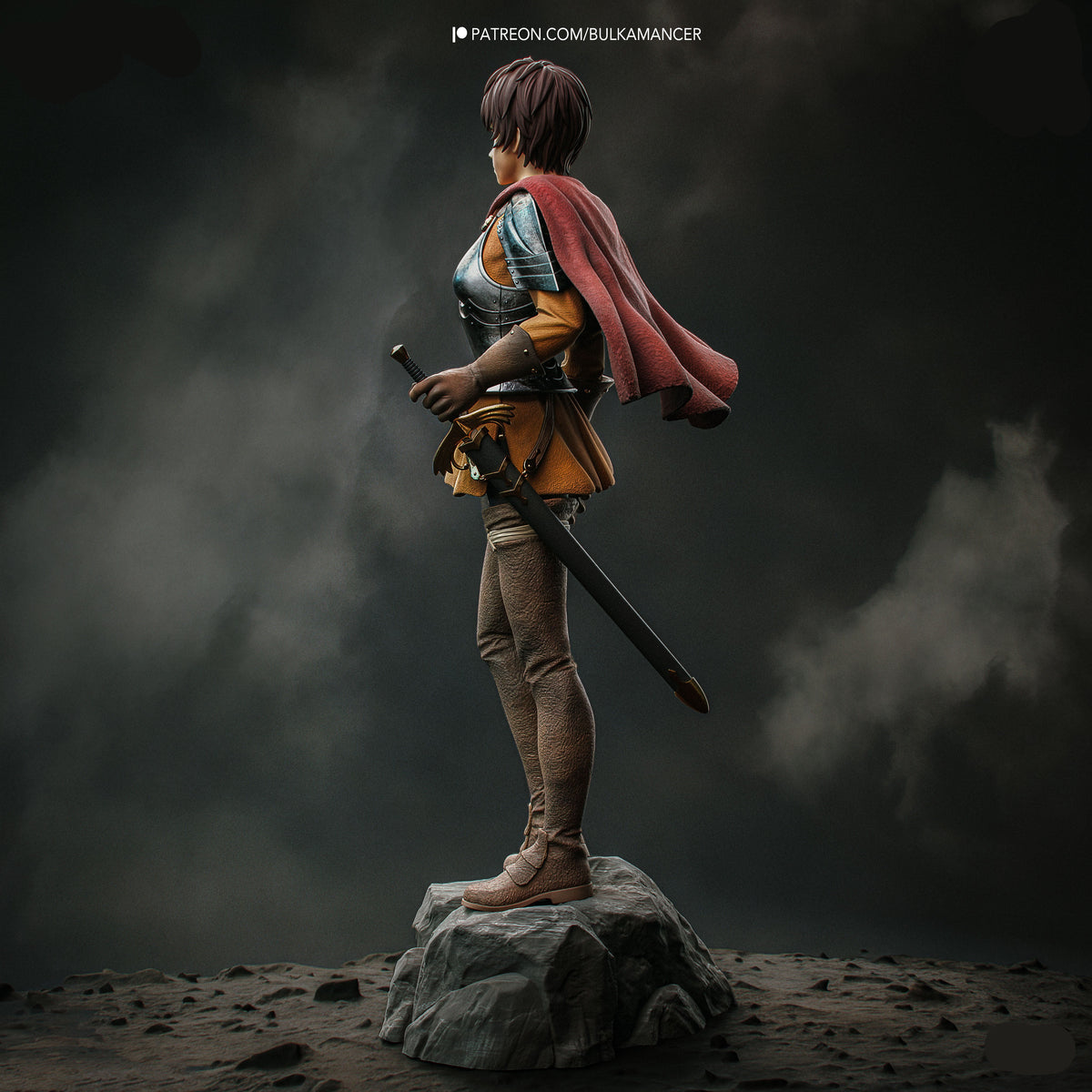 Casca | Berserk | Fan Art | Fully Magnetized Figurine