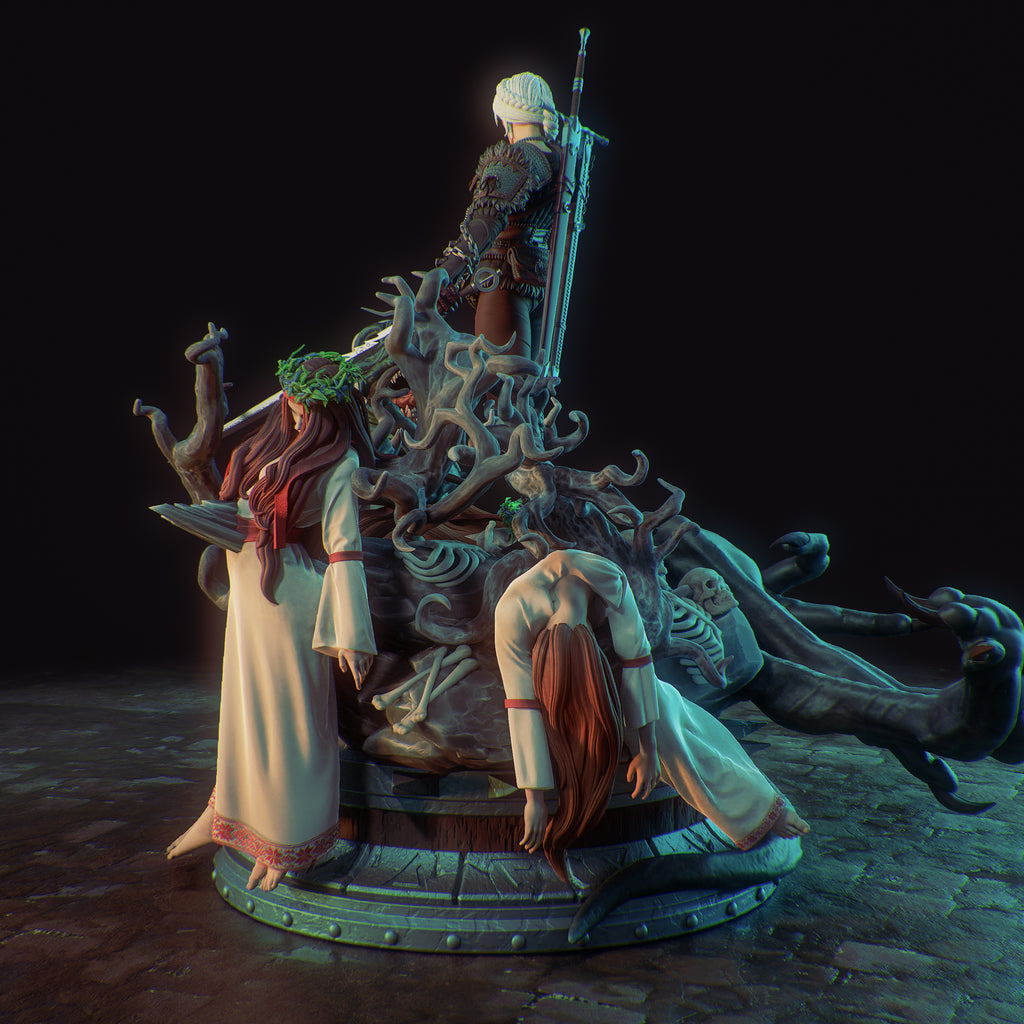 Ciri | The Witcher 4 | Fan Art | Fully Magnetized Collectible Diorama