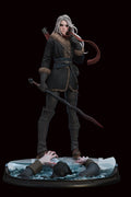 Ciri | The Witcher 3: Wild Hunt | Fan Art | Fully Magnetized Figurine