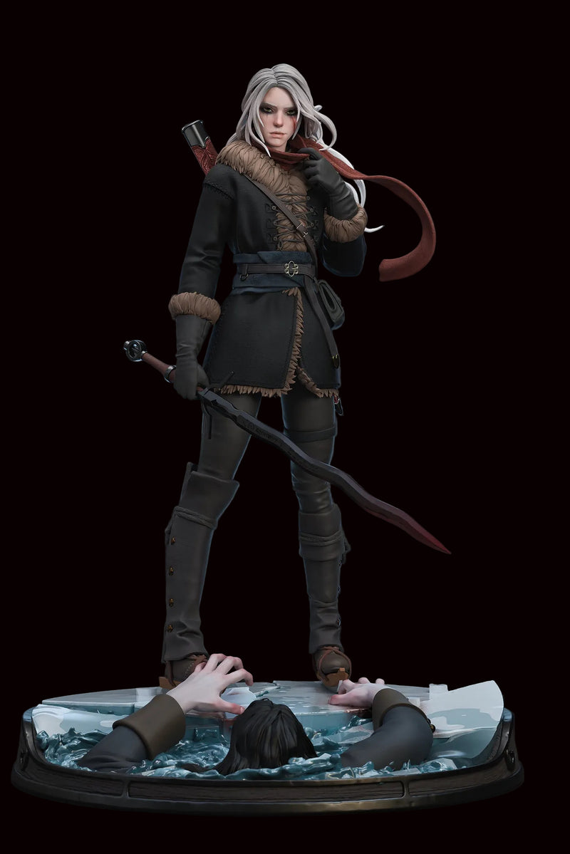Ciri | The Witcher 3: Wild Hunt | Fan Art | Fully Magnetized Figurine