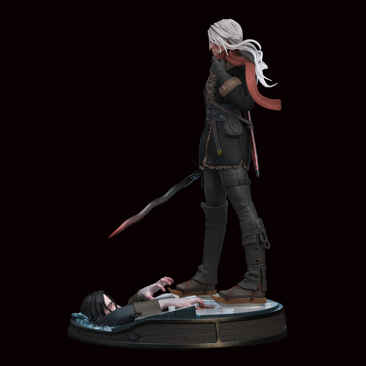Ciri | The Witcher 3: Wild Hunt | Fan Art | Fully Magnetized Figurine