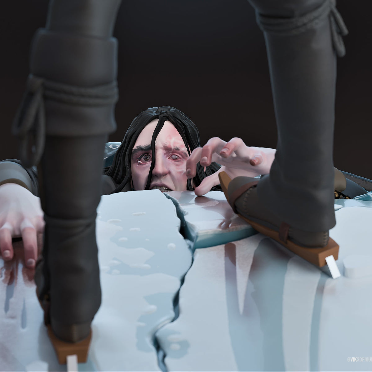 Ciri | The Witcher 3: Wild Hunt | Fan Art | Fully Magnetized Figurine