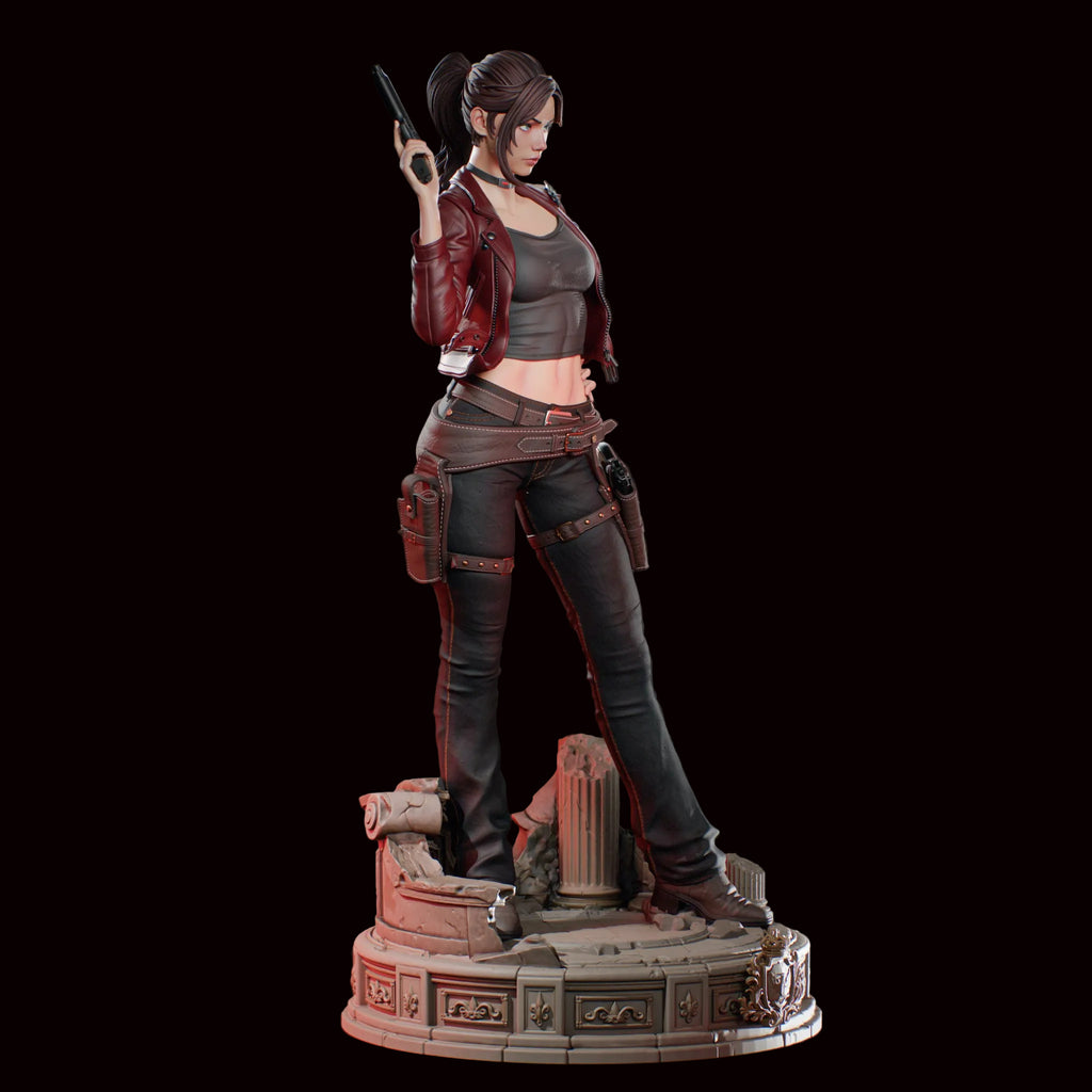 Claire Redfield | Resident Evil | Fan Art | Fully Magnetized Figurine