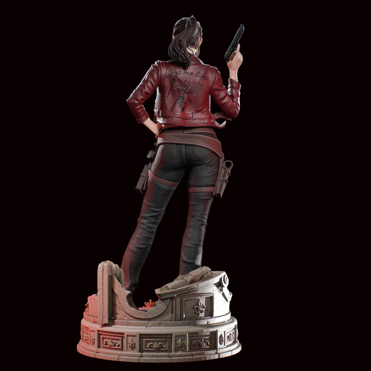 Claire Redfield | Resident Evil | Fan Art | Fully Magnetized Figurine