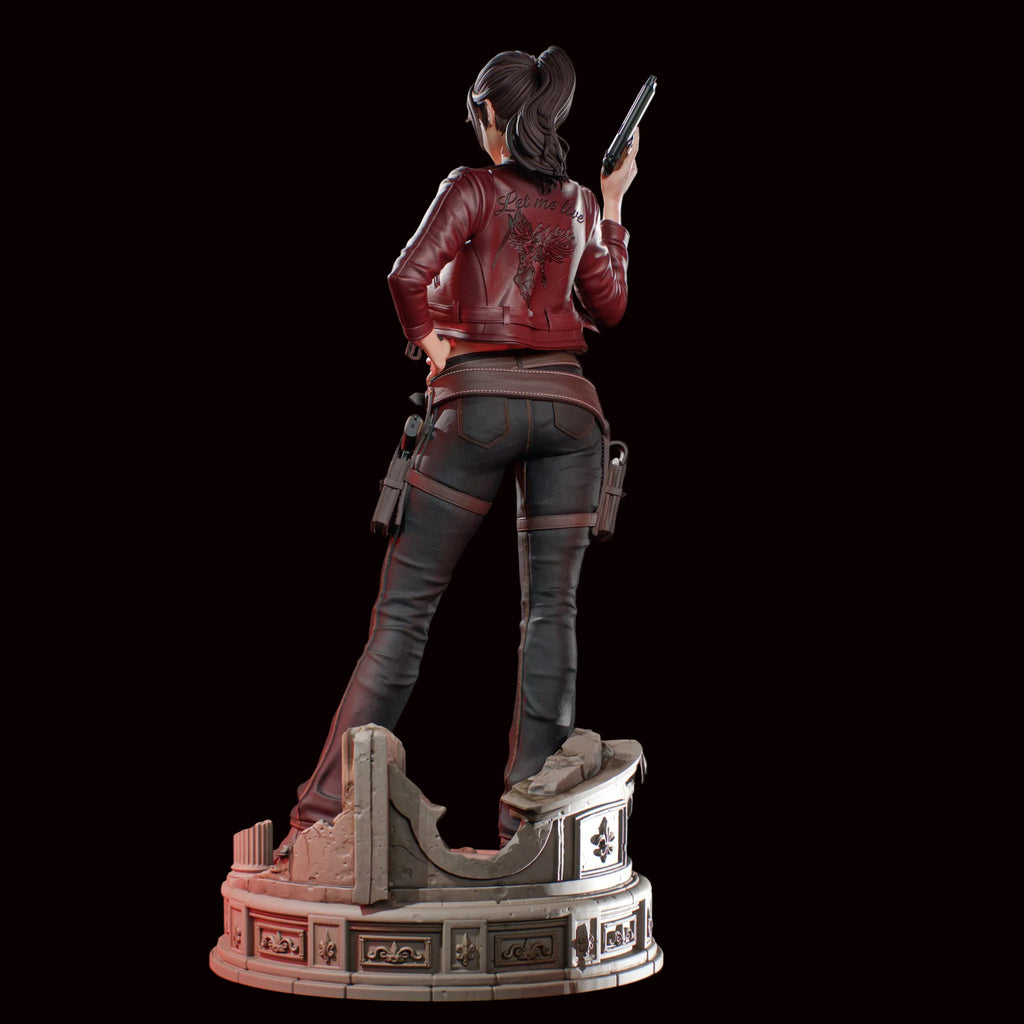 Claire Redfield | Resident Evil | Fan Art | Fully Magnetized Figurine
