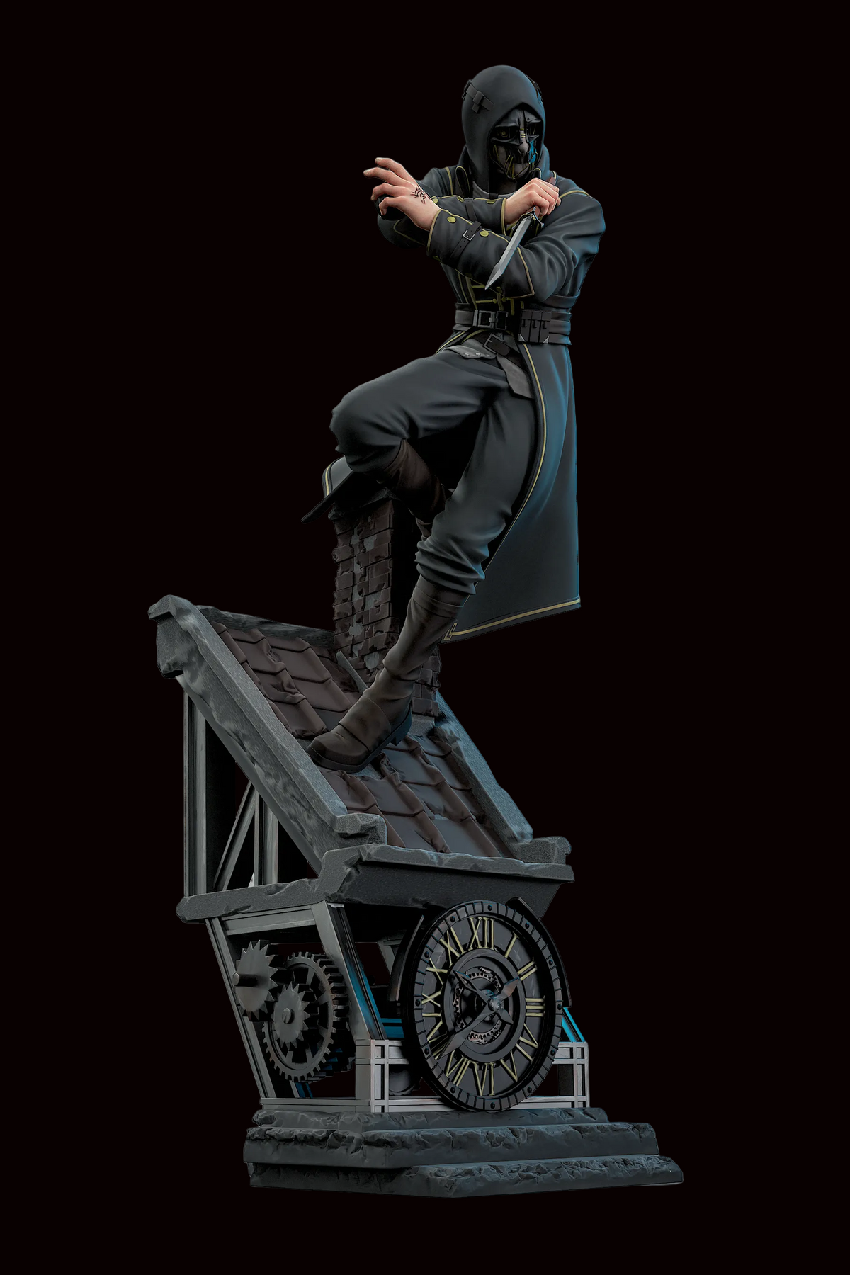 Corvo Attano | Dishonored | Fan Art | Fully Magnetized Collectible Figurine