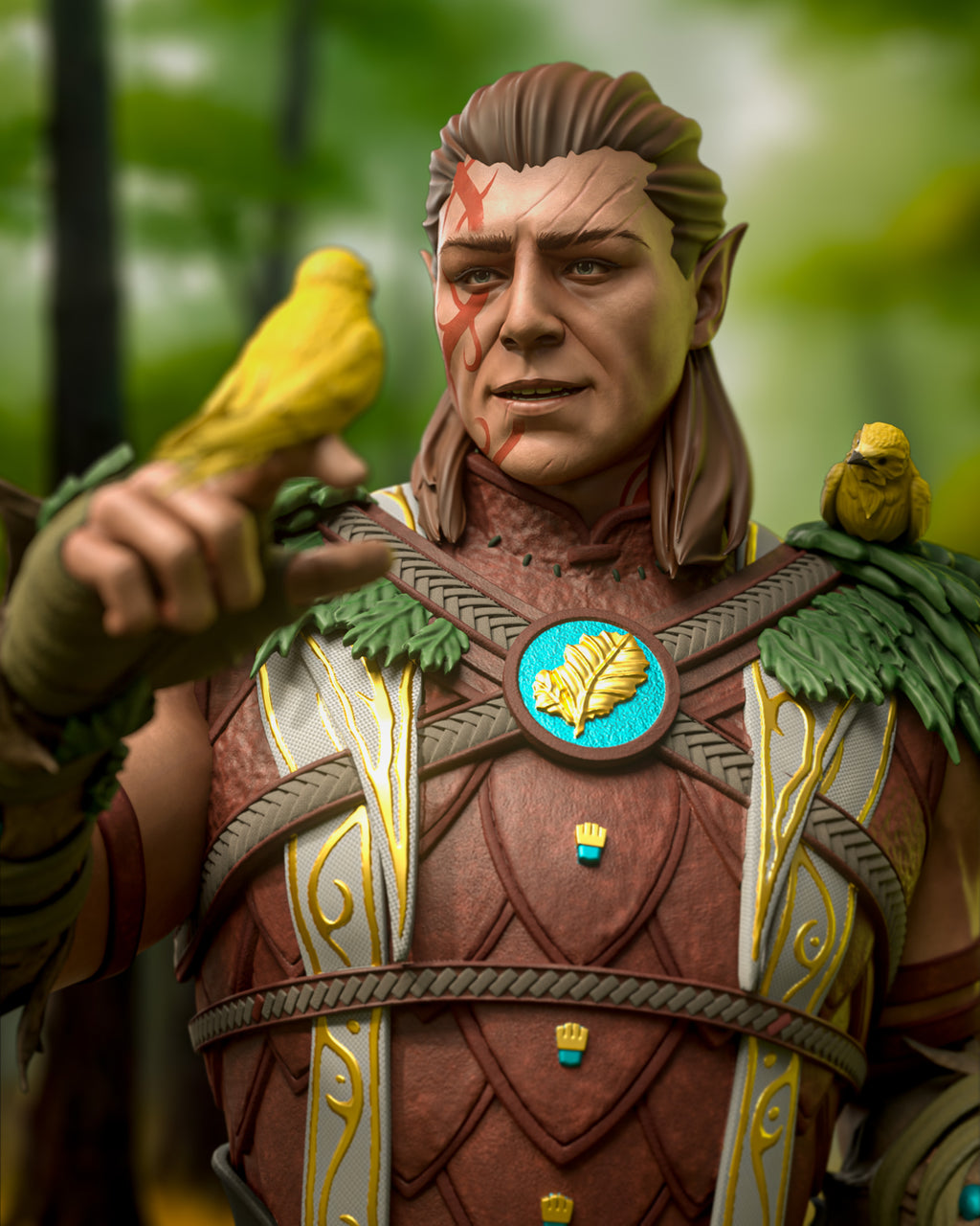 Halsin | Baldur's Gate 3 | Fan Art | Fully Magnetized Figurine