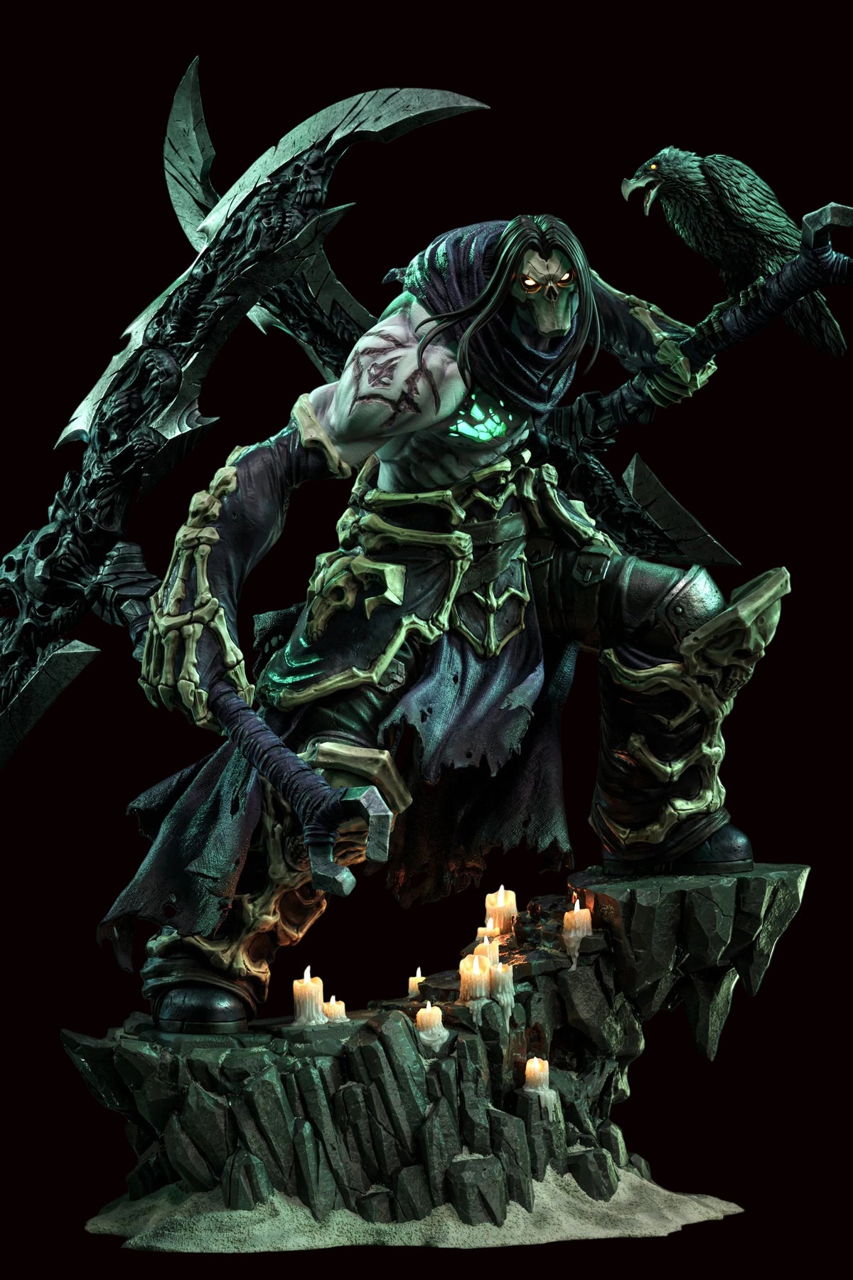Death | Darksiders II | Fan Art | Fully Magnetized Figurine