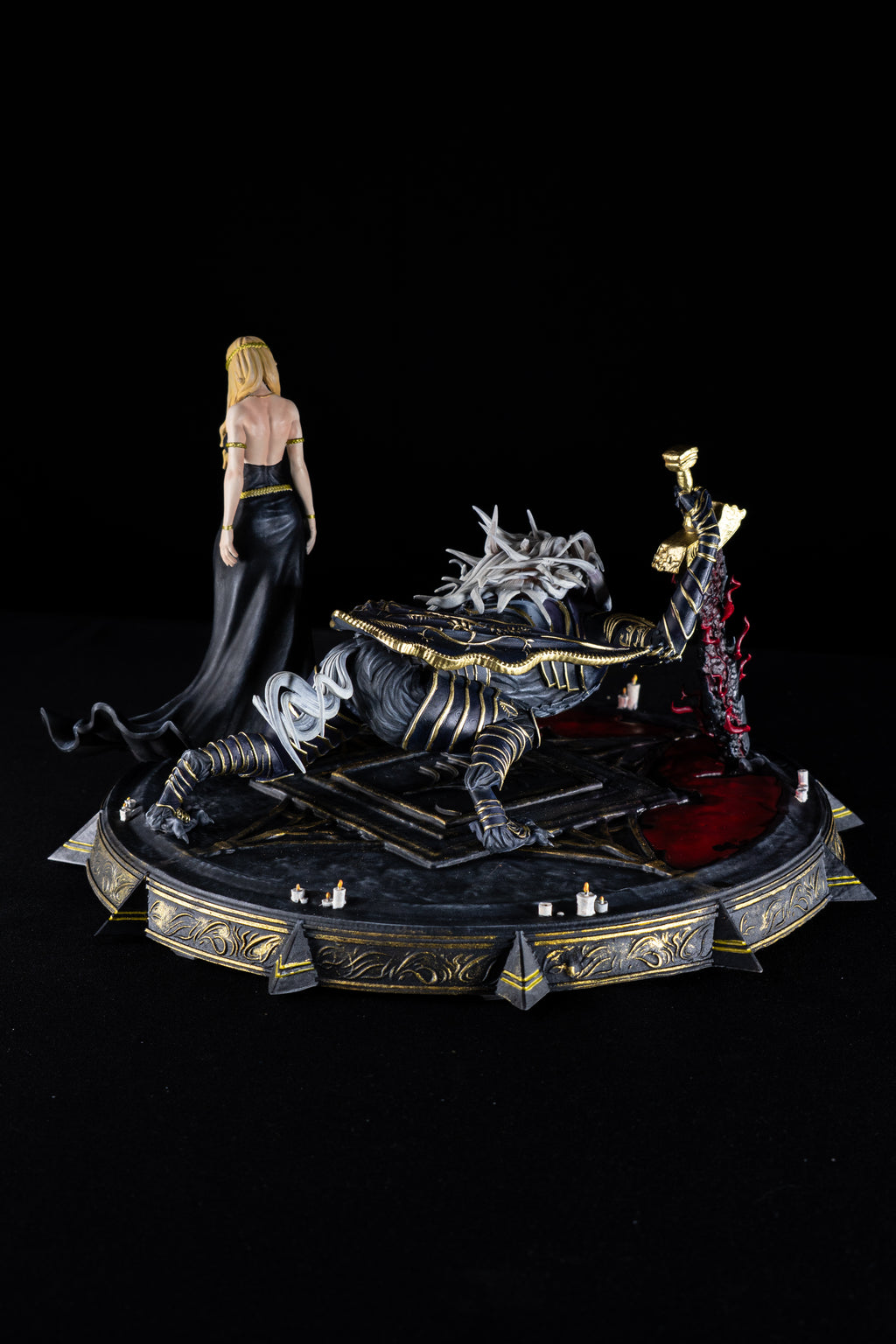 Maliketh & Queen Marika | Elden Ring | Fan Art – Premium Hand-Painted Diorama Figurine