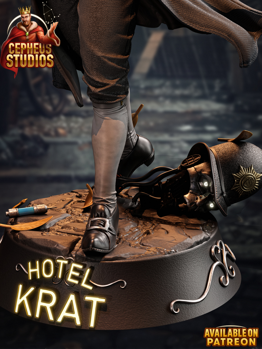 P | Lies of P | Fan Art – Fully Magnetized Hand-Painted Figure