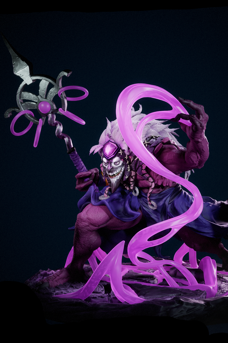 Dazzle | Shadow Priest | Dota 2 | Gaming Collectible | Fan Art | Fully Magnetized Figurine