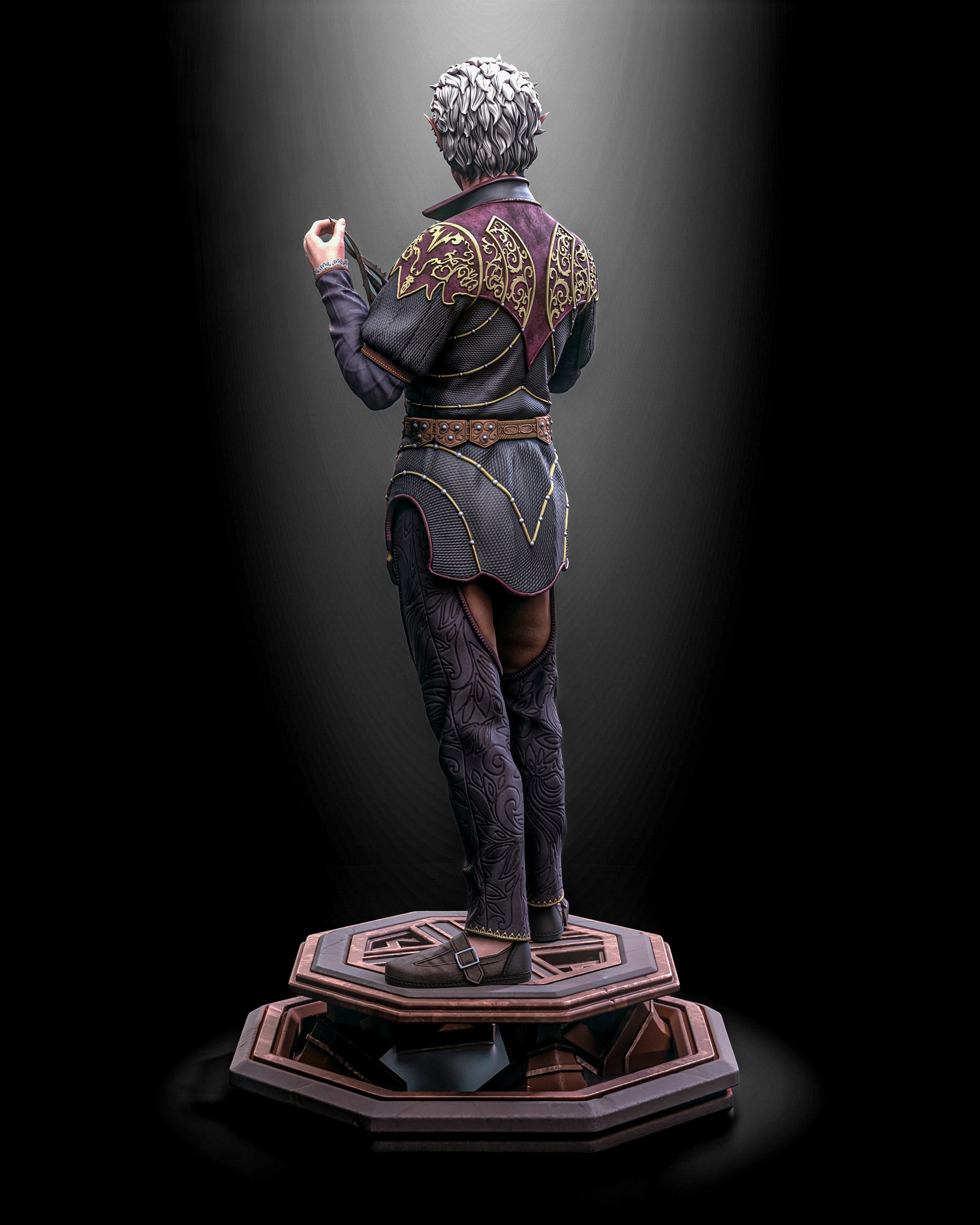 Astarion | Baldur's Gate 3 Fan Art | Fully Magnetized Collectible Figurine⁠