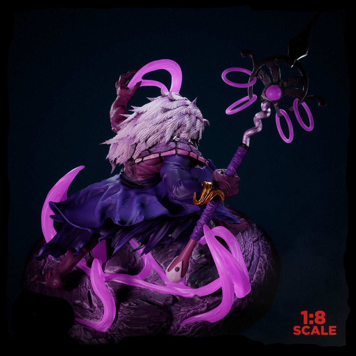 Dazzle | Shadow Priest | Dota 2 | Gaming Collectible | Fan Art | Fully Magnetized Figurine