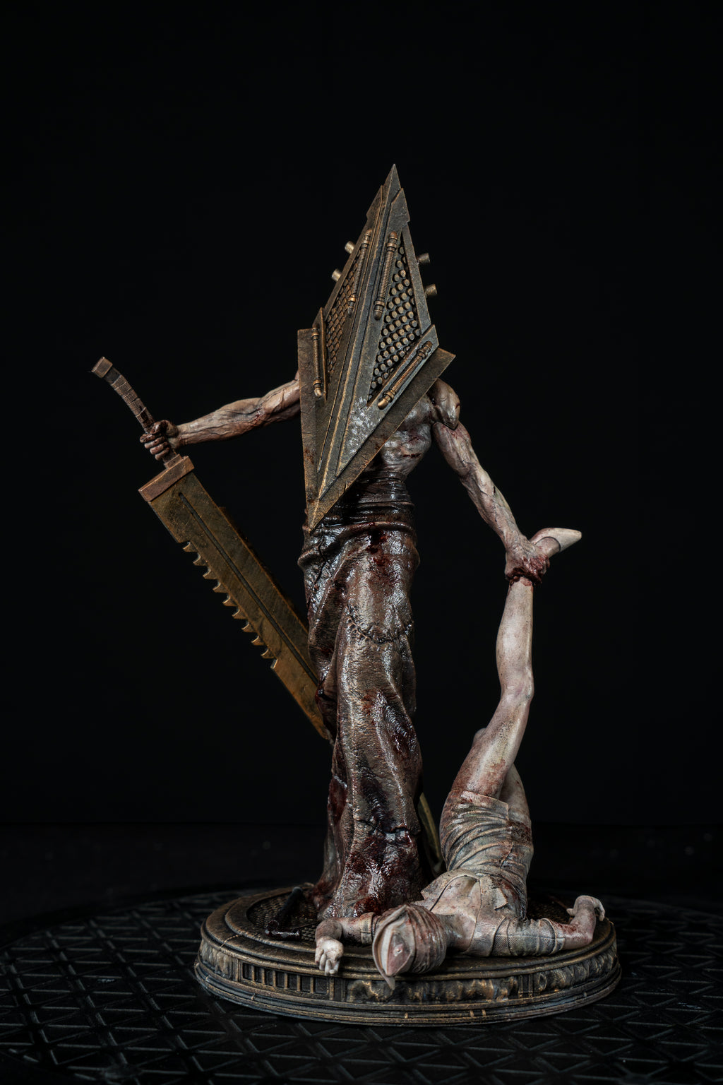 Pyramid Head & Nurse | Silent Hill | Fan Art | Fully Magnetized Collectible Diorama
