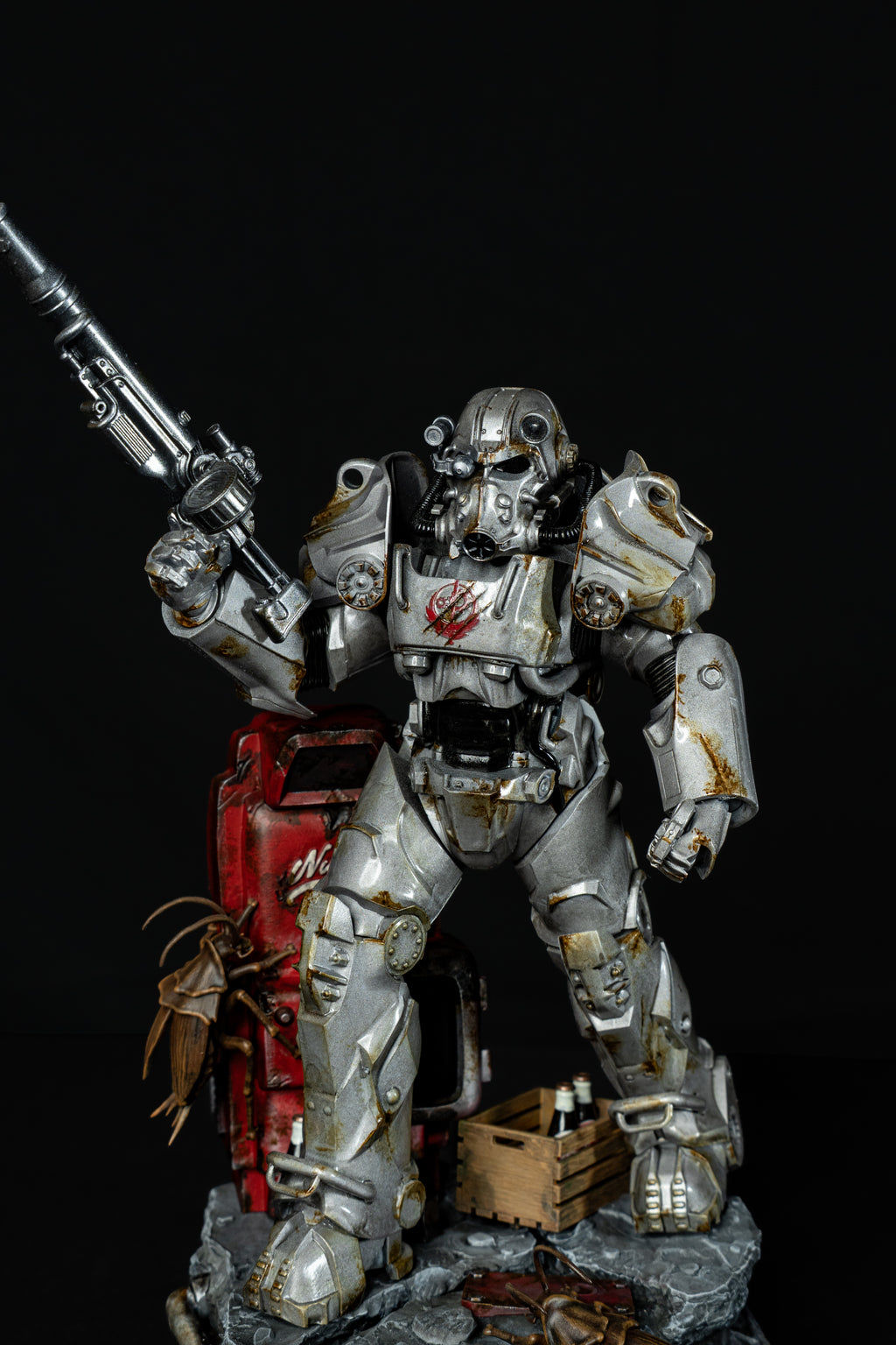 Collectible Fallout Power Armor Fully Magnetised Figurine | Fallout | Fan Art