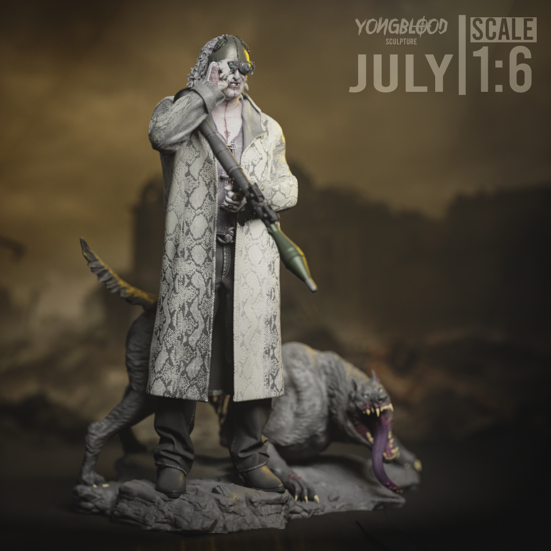 Victor Gideon Fully Magnetised Figure | Resident Evil | Fan Art