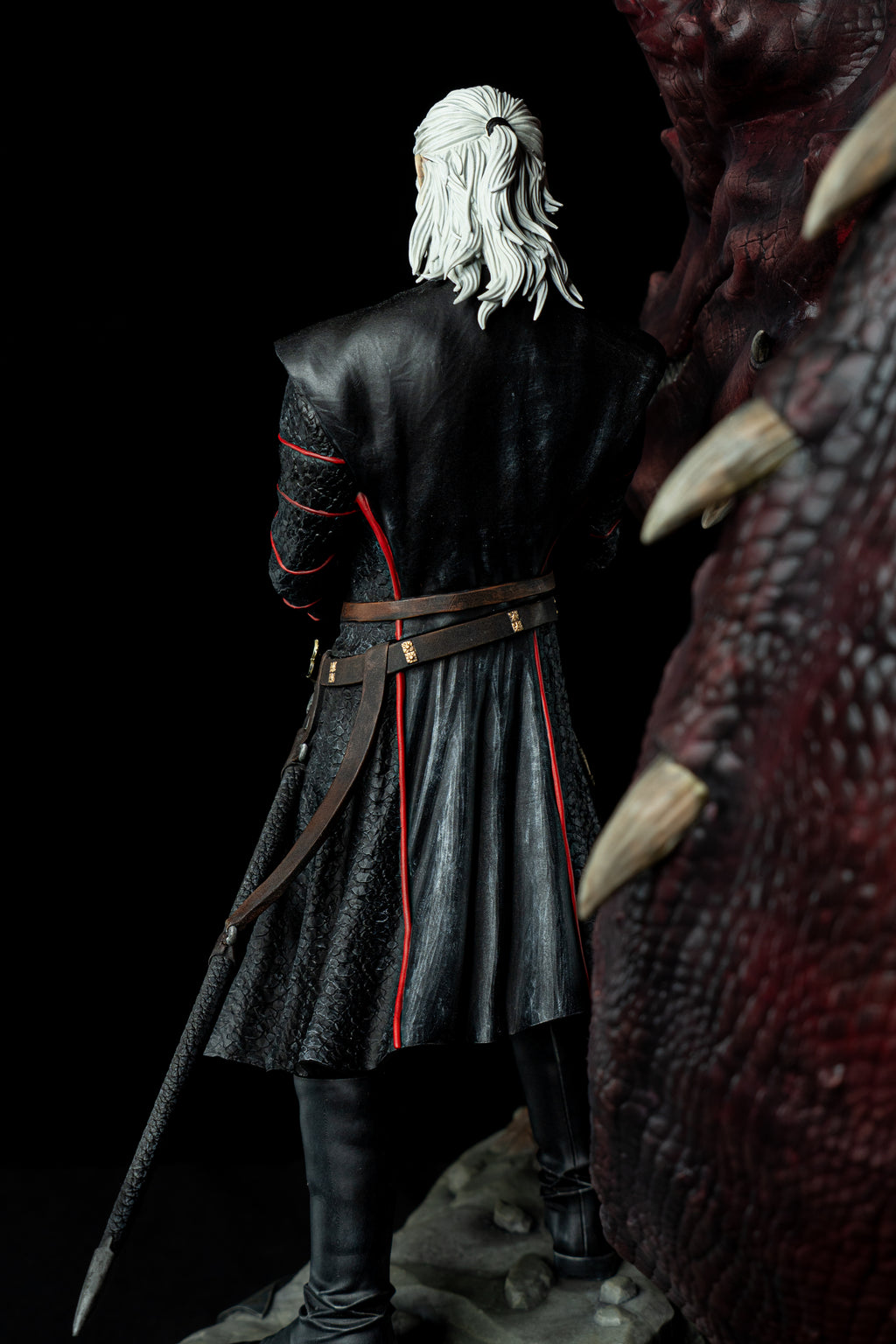 Daemon Targaryen & Caraxes | House of the Dragon Fan Art | Fully Magnetized Collectible Figurine