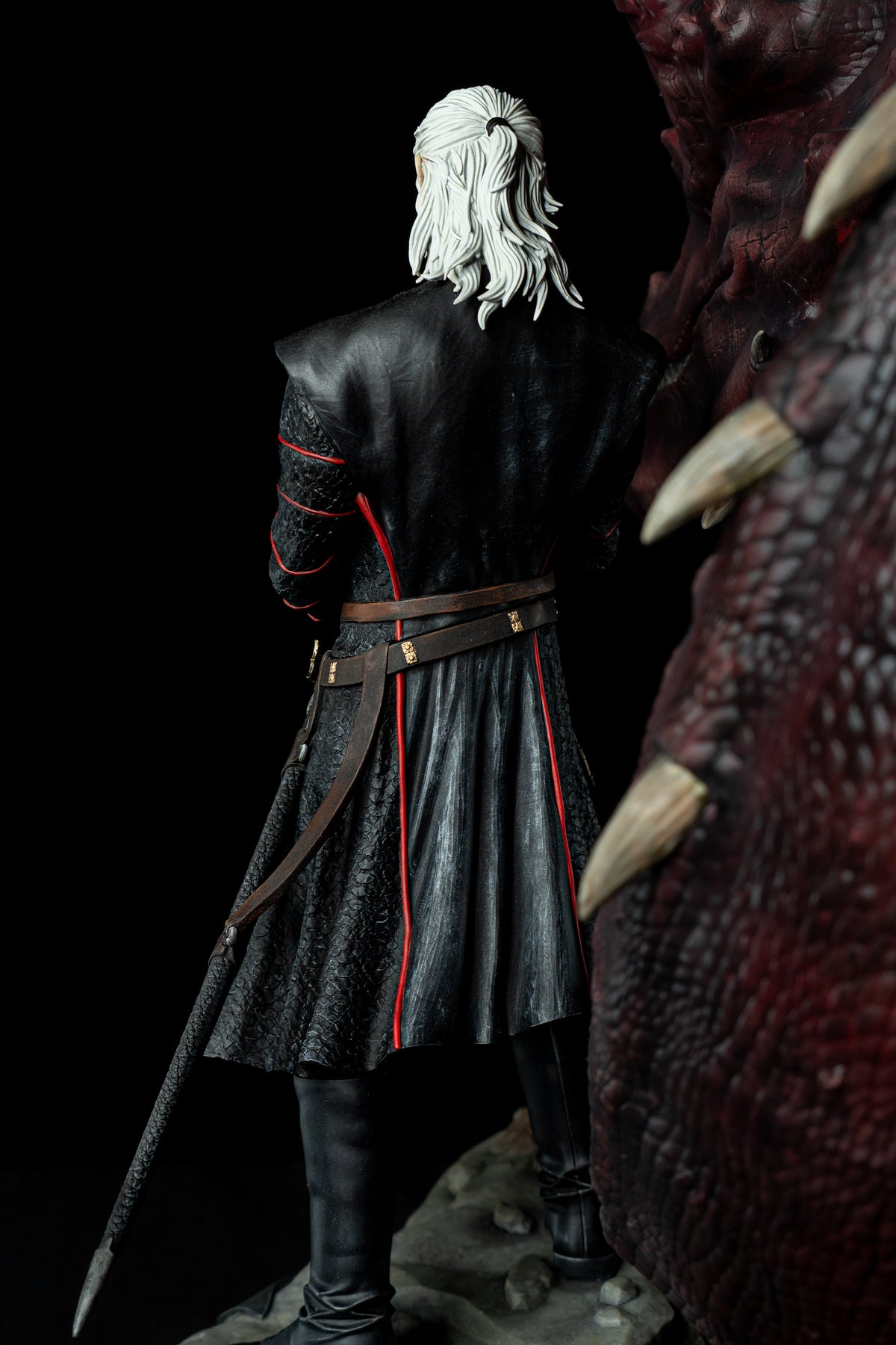 Daemon Targaryen & Caraxes | House of the Dragon Fan Art | Fully Magnetized Collectible Figurine