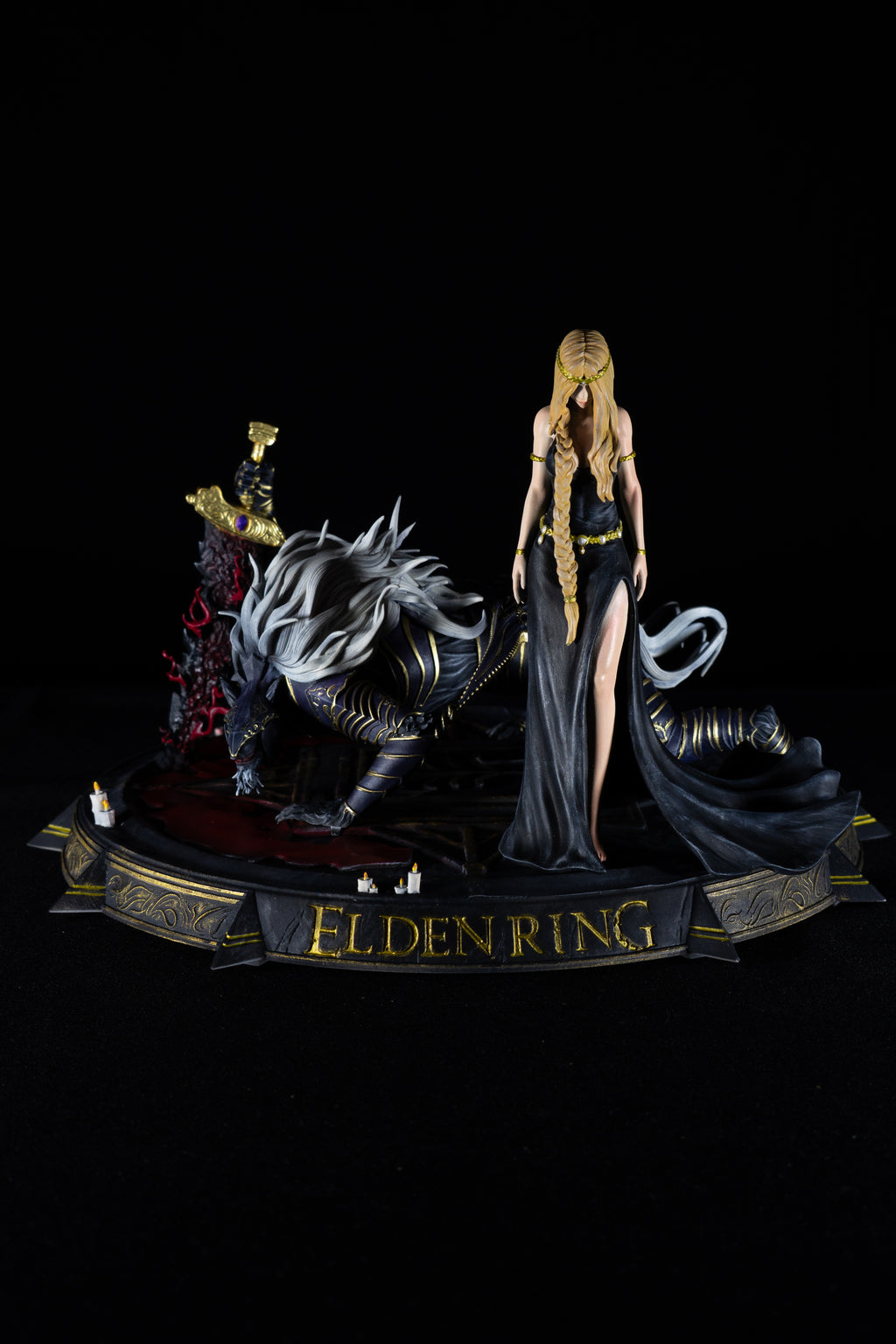 Maliketh & Queen Marika | Elden Ring | Fan Art – Premium Hand-Painted Diorama Figurine
