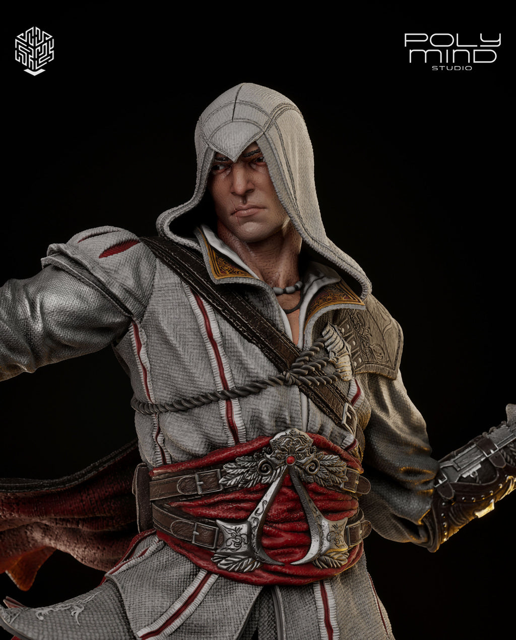 Еціо Аудіторе | Assassin’s Creed | Фан-арт | Повністю магнітна колекційна фігурка