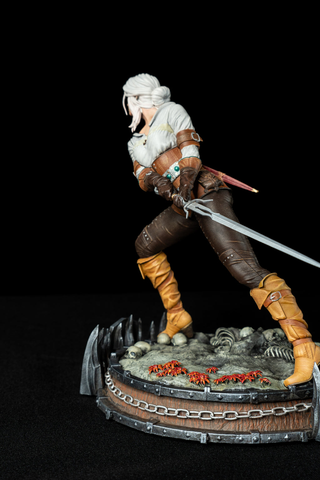 Ciri | The Witcher 3 | Fan Art | Fully Magnetized Collectible Figurine