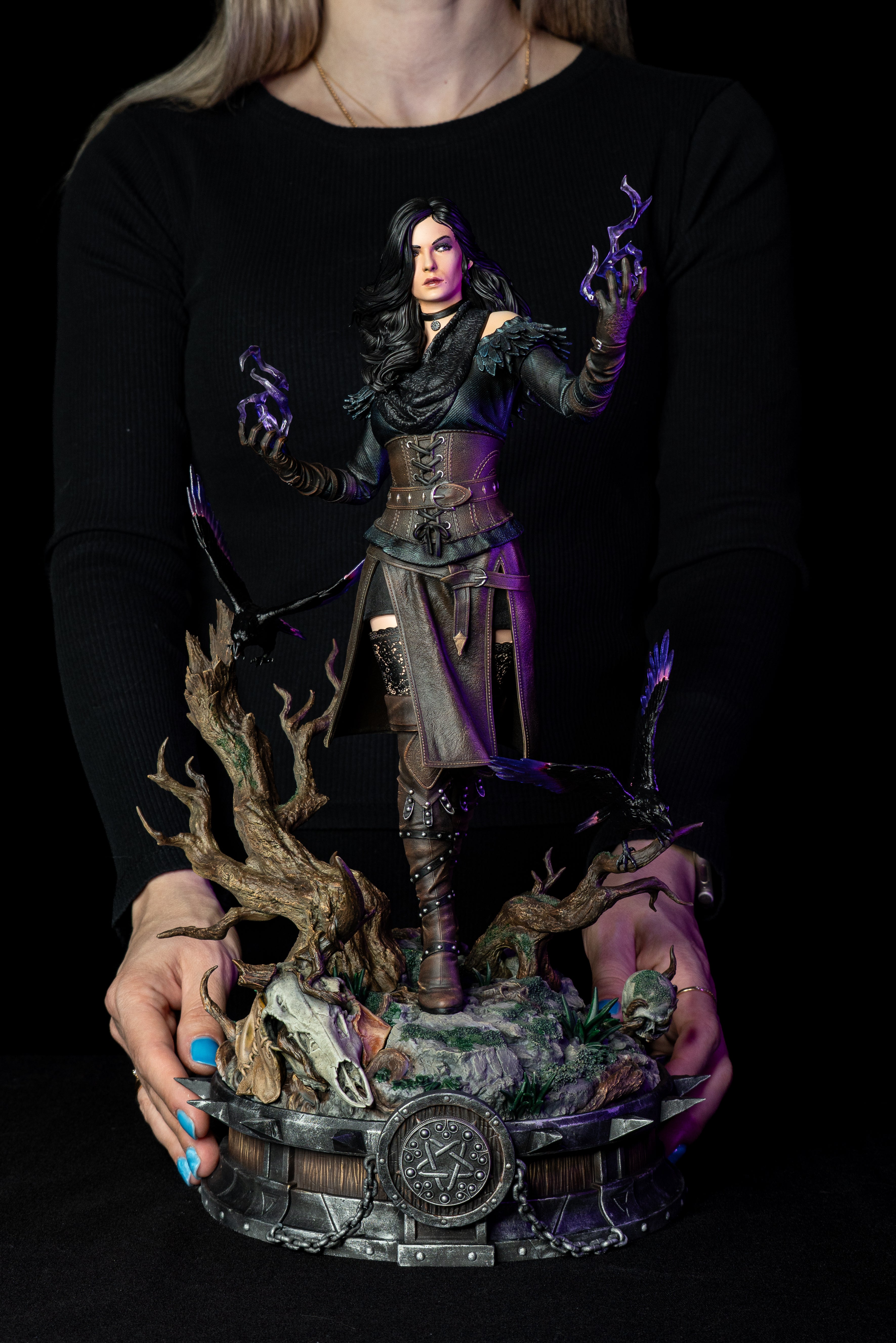 Collectible Yennefer Figurine | The Witcher | Fully Magnetized | Fan Art