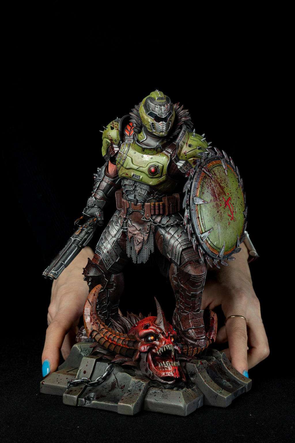 Doom Slayer | Фан-арт DOOM: The Dark Ages | Повністю магнітна колекційна фігурка