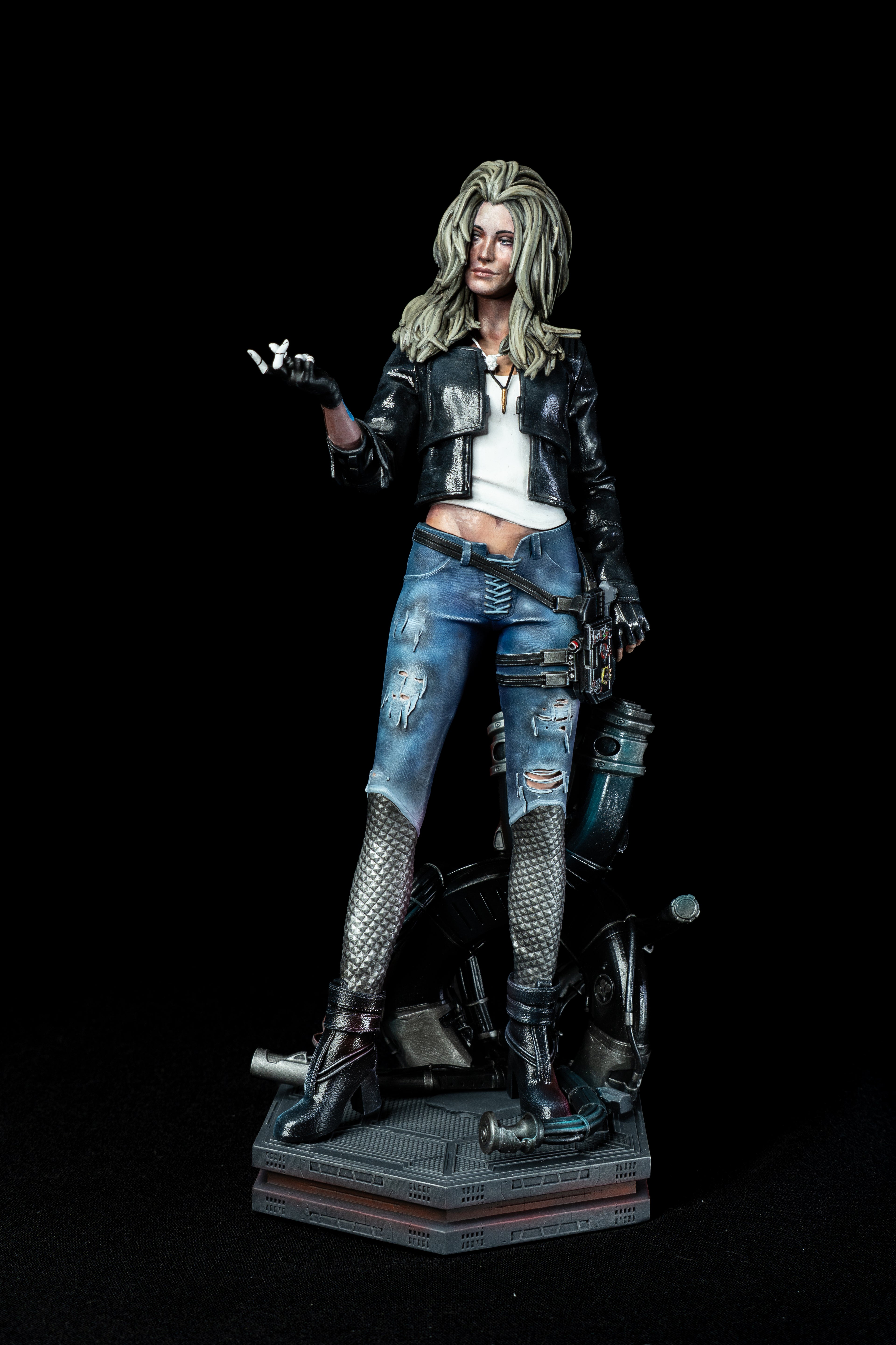 Alt Cunningham | Cyberpunk Fan Art | Fully Magnetized Collectible Figurine
