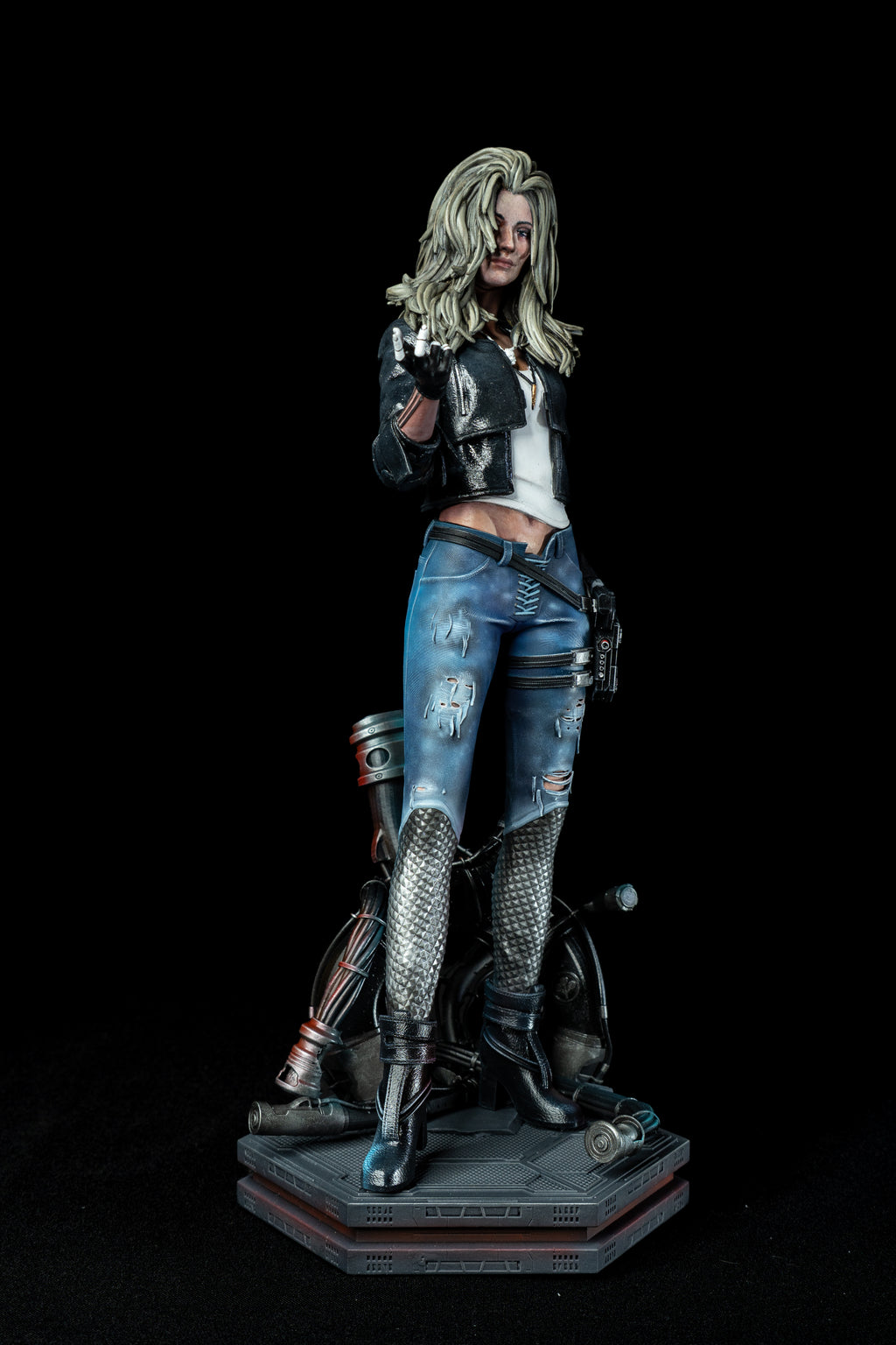 Alt Cunningham | Cyberpunk Fan Art | Fully Magnetized Collectible Figurine