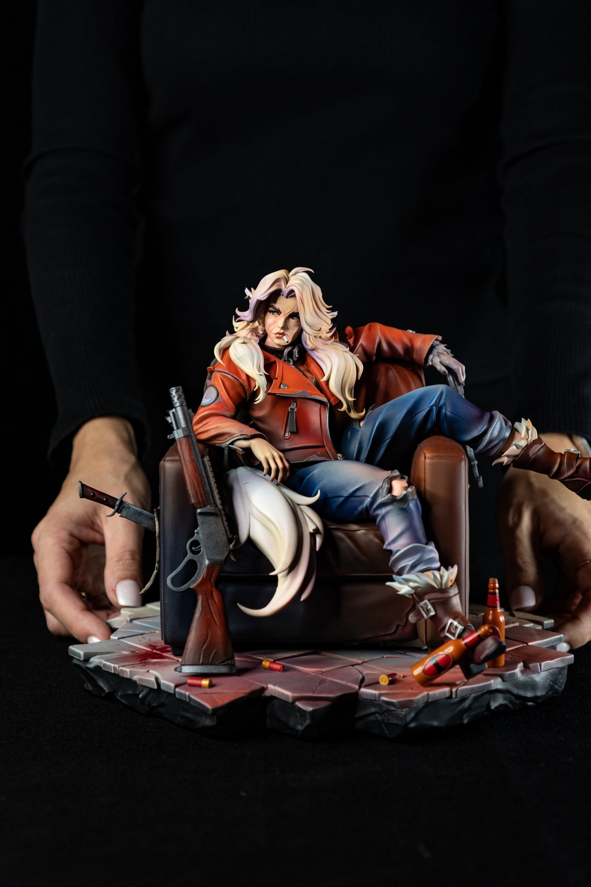 Silver | Deadlock | Fan Art | Fully Magnetized Collectible Diorama