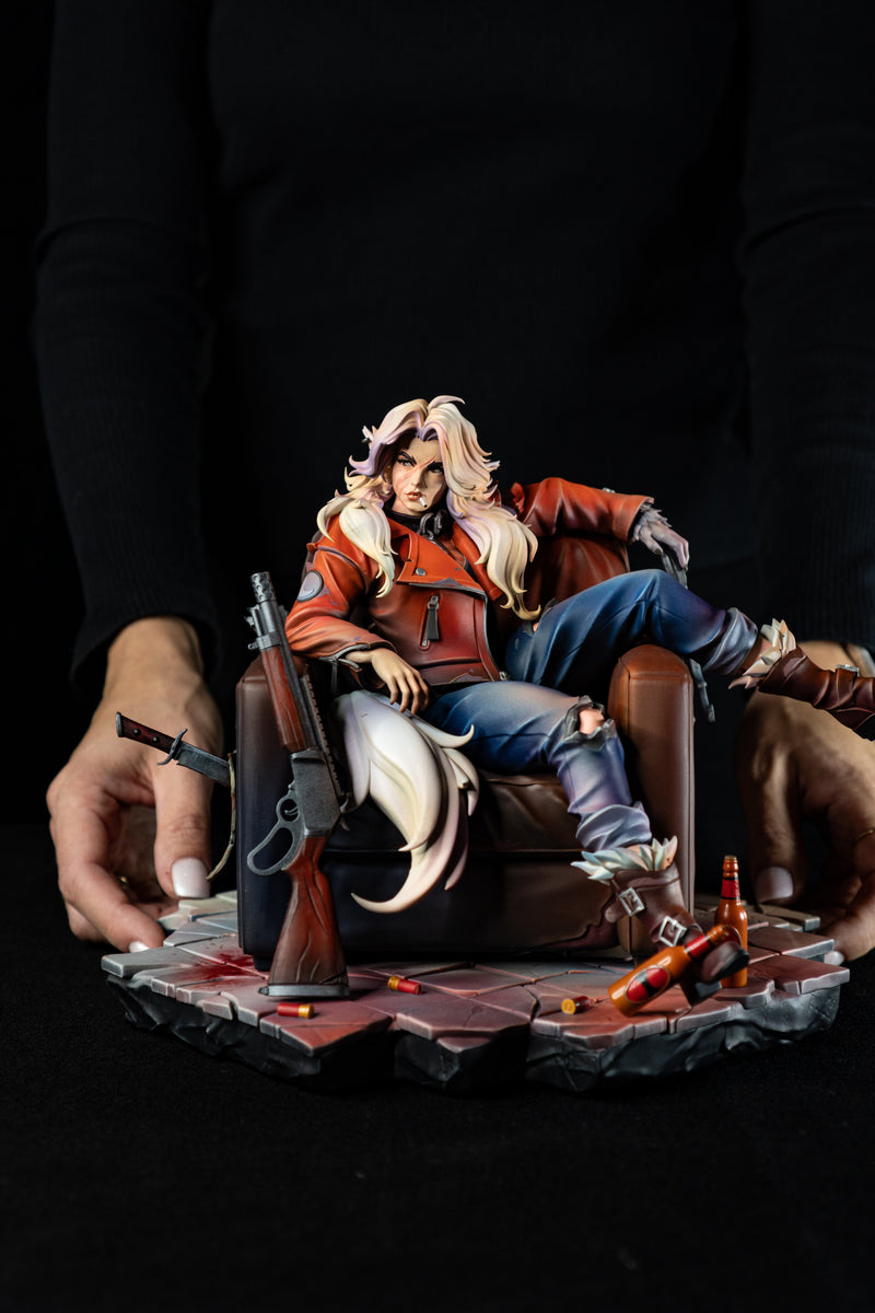 Silver | Deadlock | Fan Art | Fully Magnetized Collectible Diorama