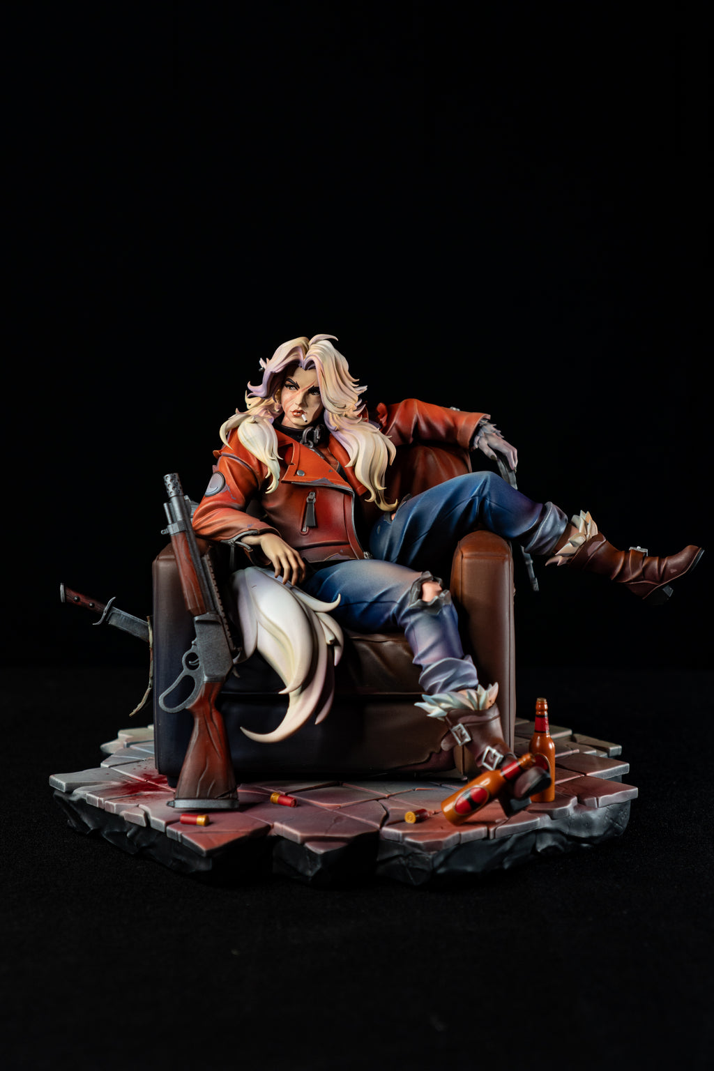 Silver | Deadlock | Fan Art | Fully Magnetized Collectible Diorama