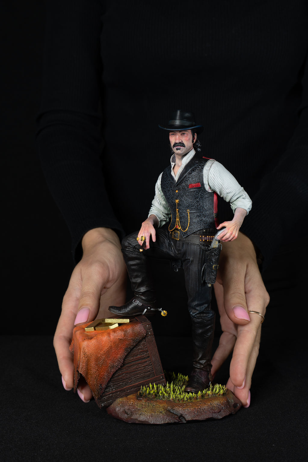 Dutch van der Linde | Red Dead Redemption 2 | Fan Art | Fully Magnetized Collectible Figurine